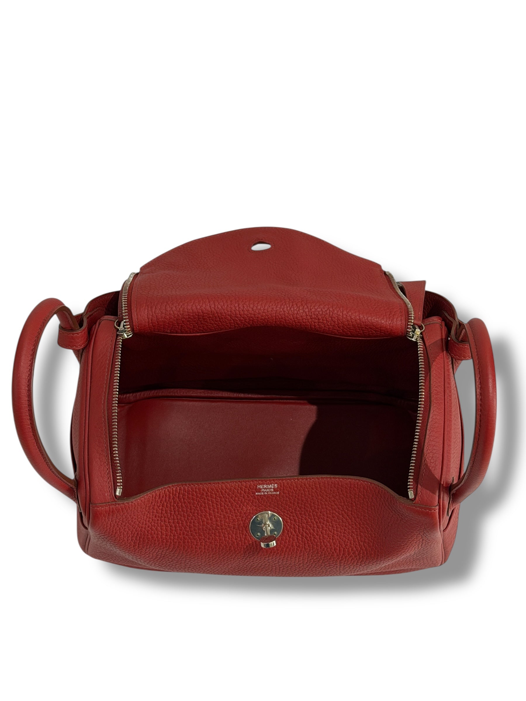 Hermès - Sac Lindy 30 Rouge
