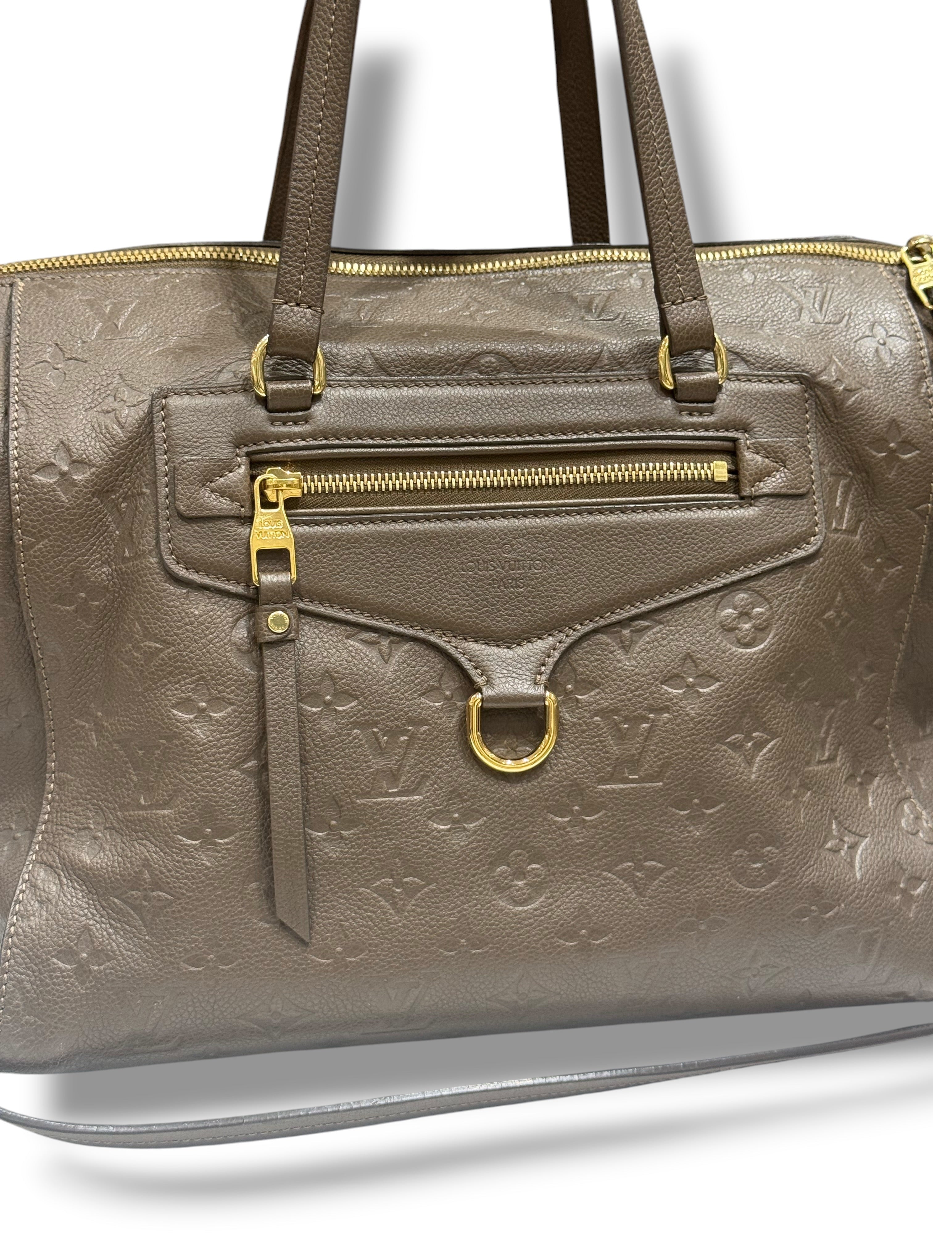 Louis Vuitton - Sac Lumineuse Monogram Taupe