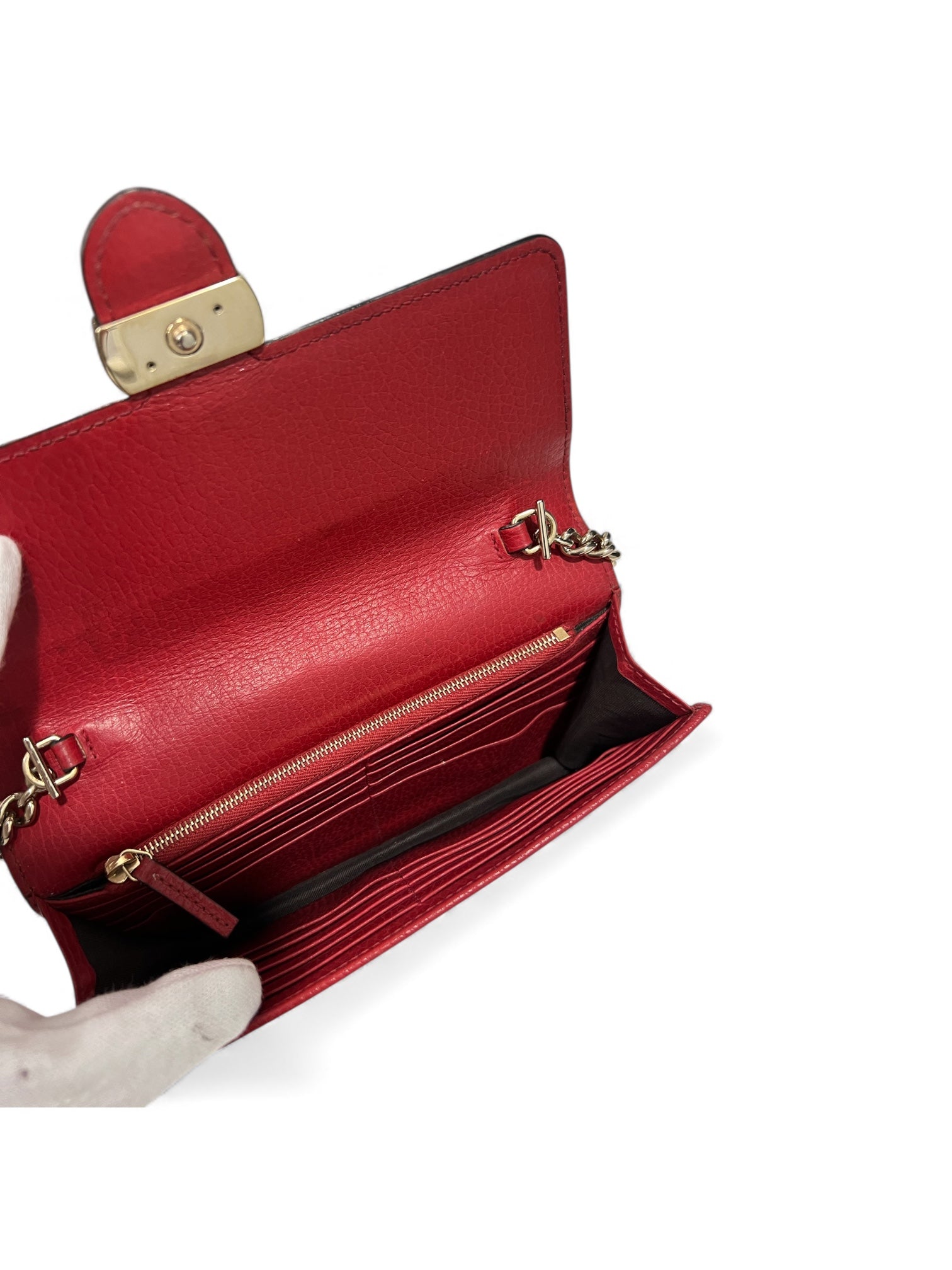 Gucci - Sac Bordeaux Interlocking GG