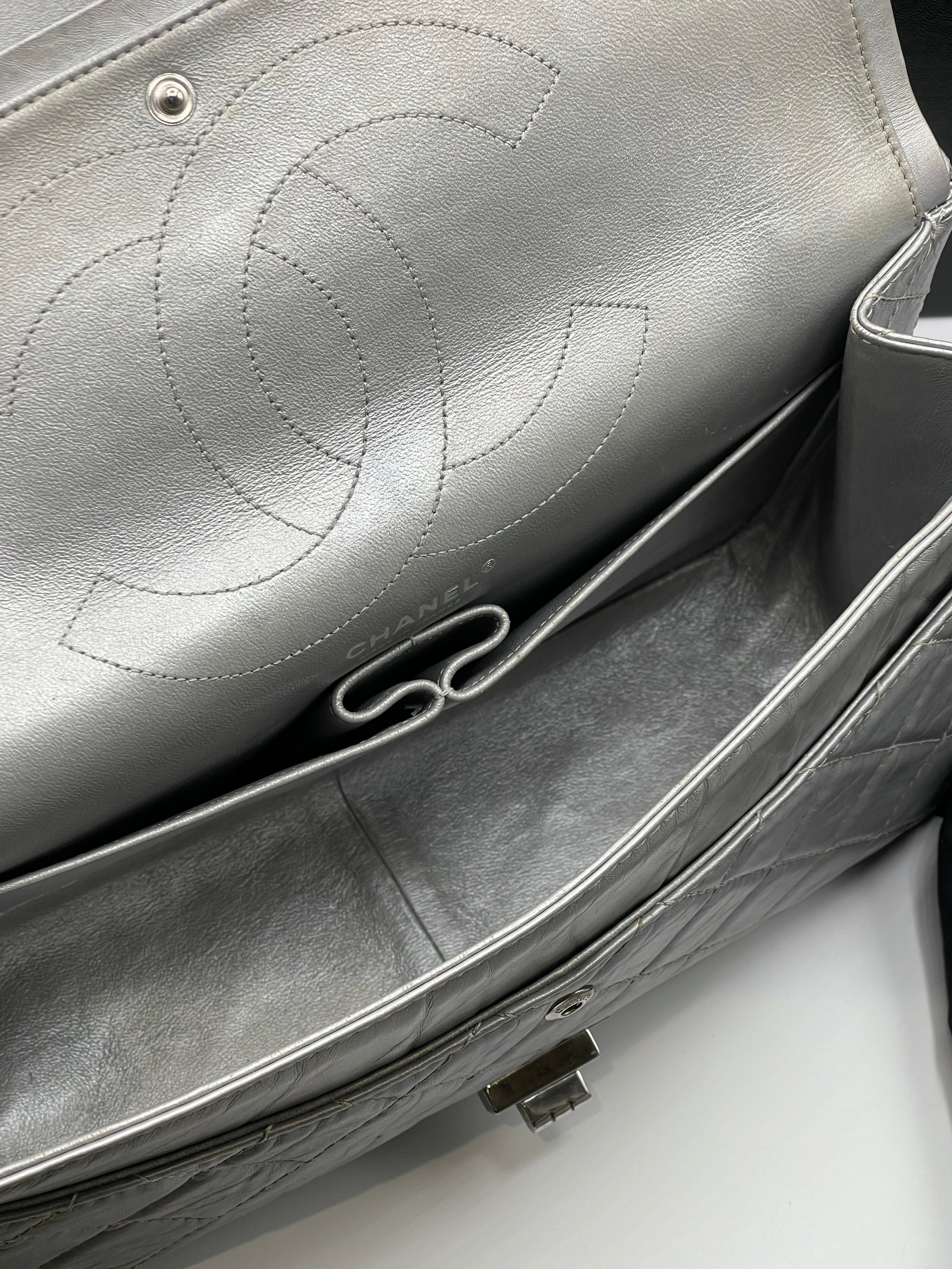 Chanel - Sac 2.55 227 Silver