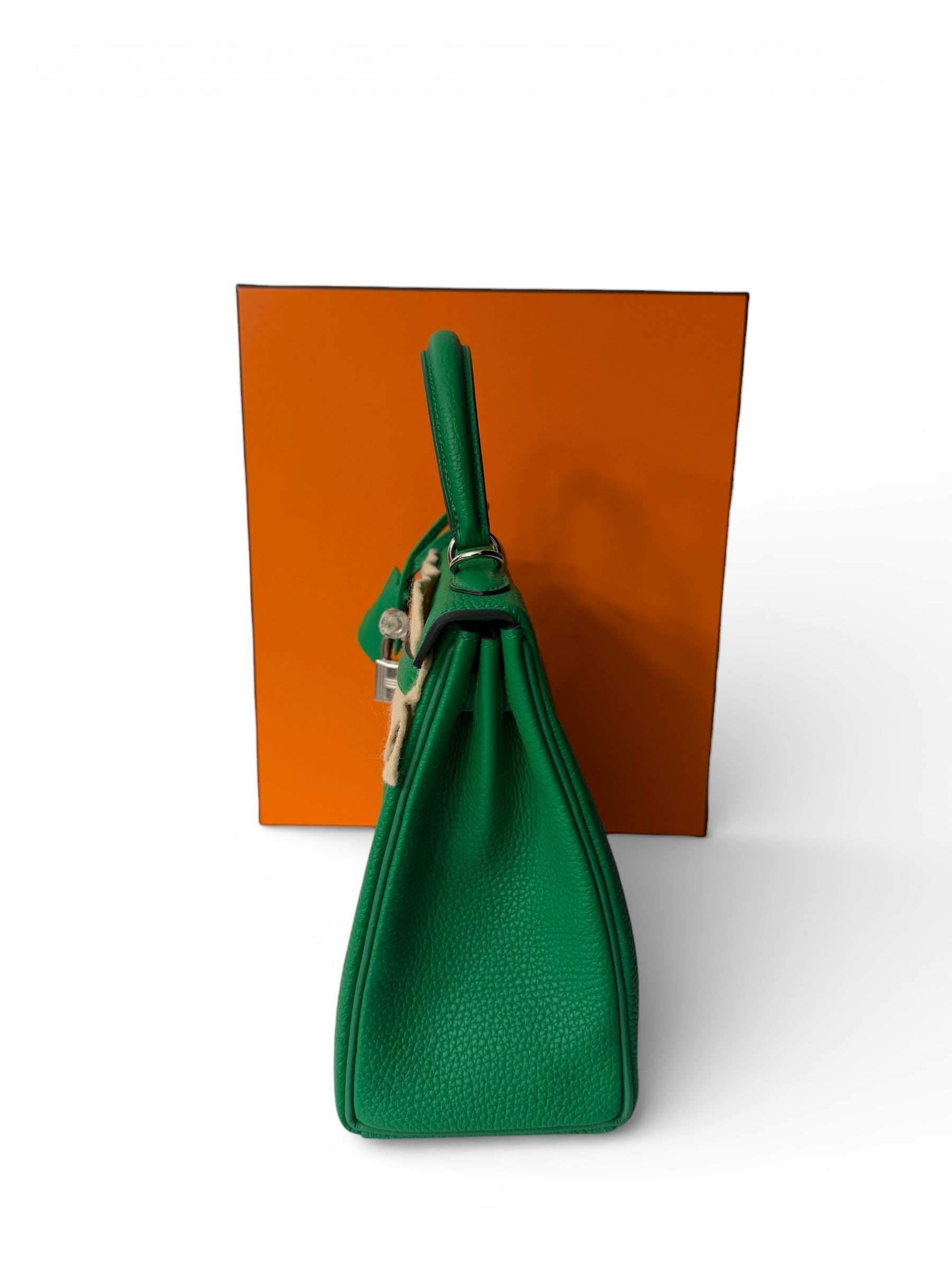 Hermès - Sac Kelly 25 Vert Bambou