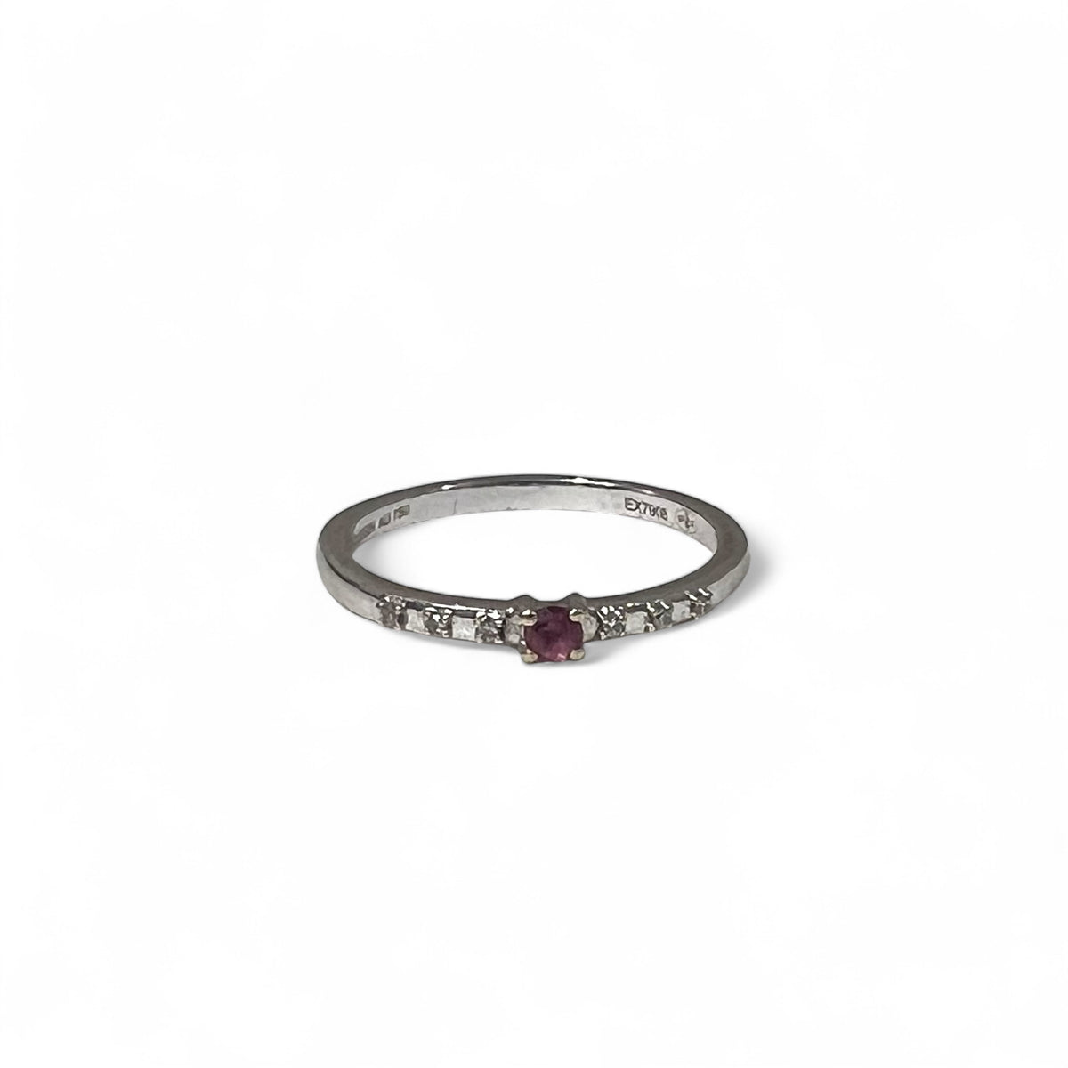 Mauboussin - White gold ring with ruby