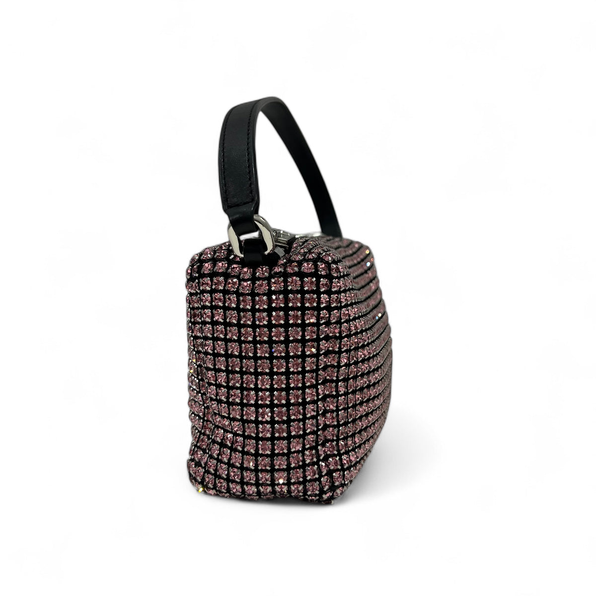 Alexander Wang - Pink rhinestone clutch