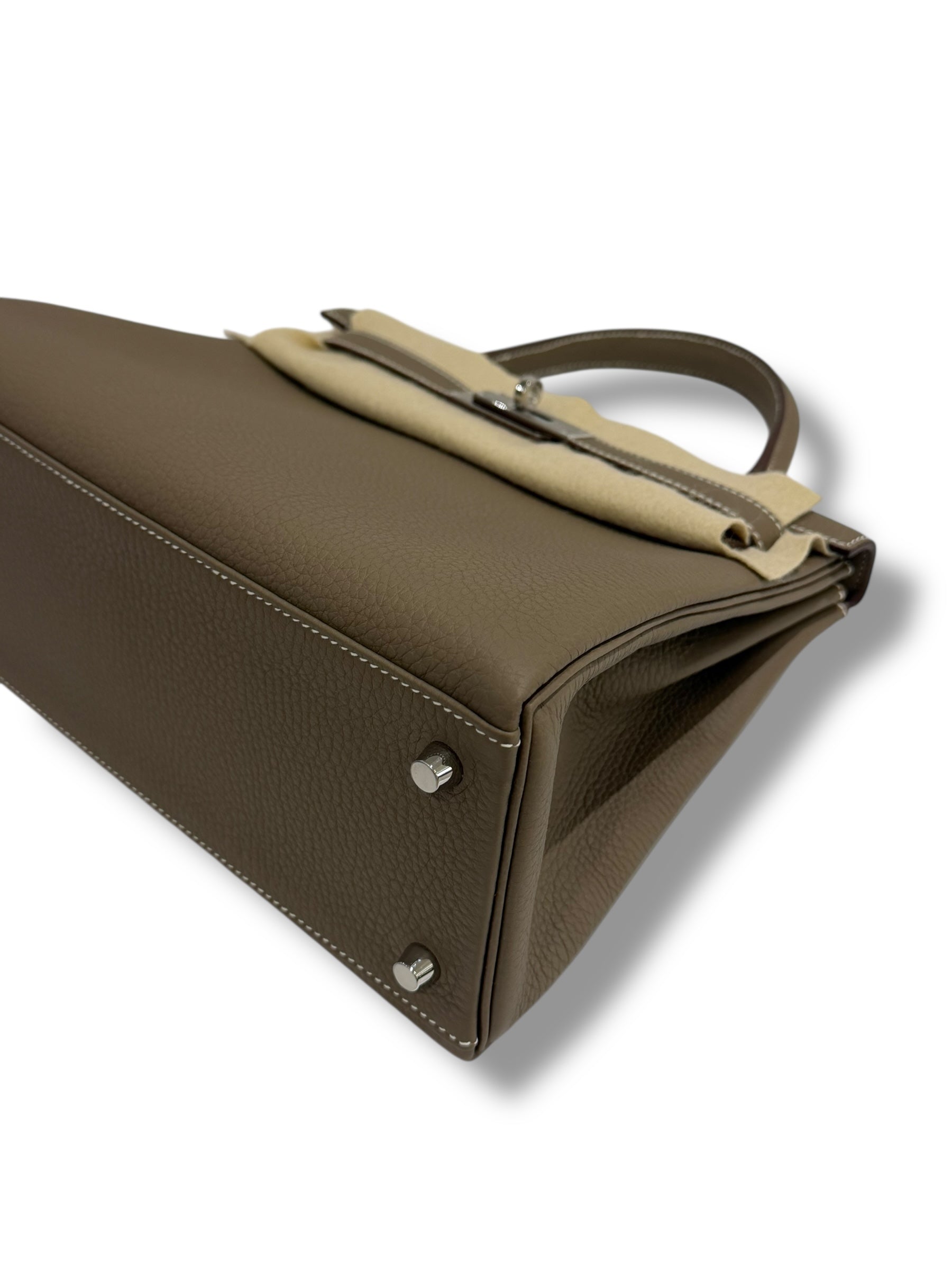 Hermès - Kelly II Tasche Togo umgedreht 28