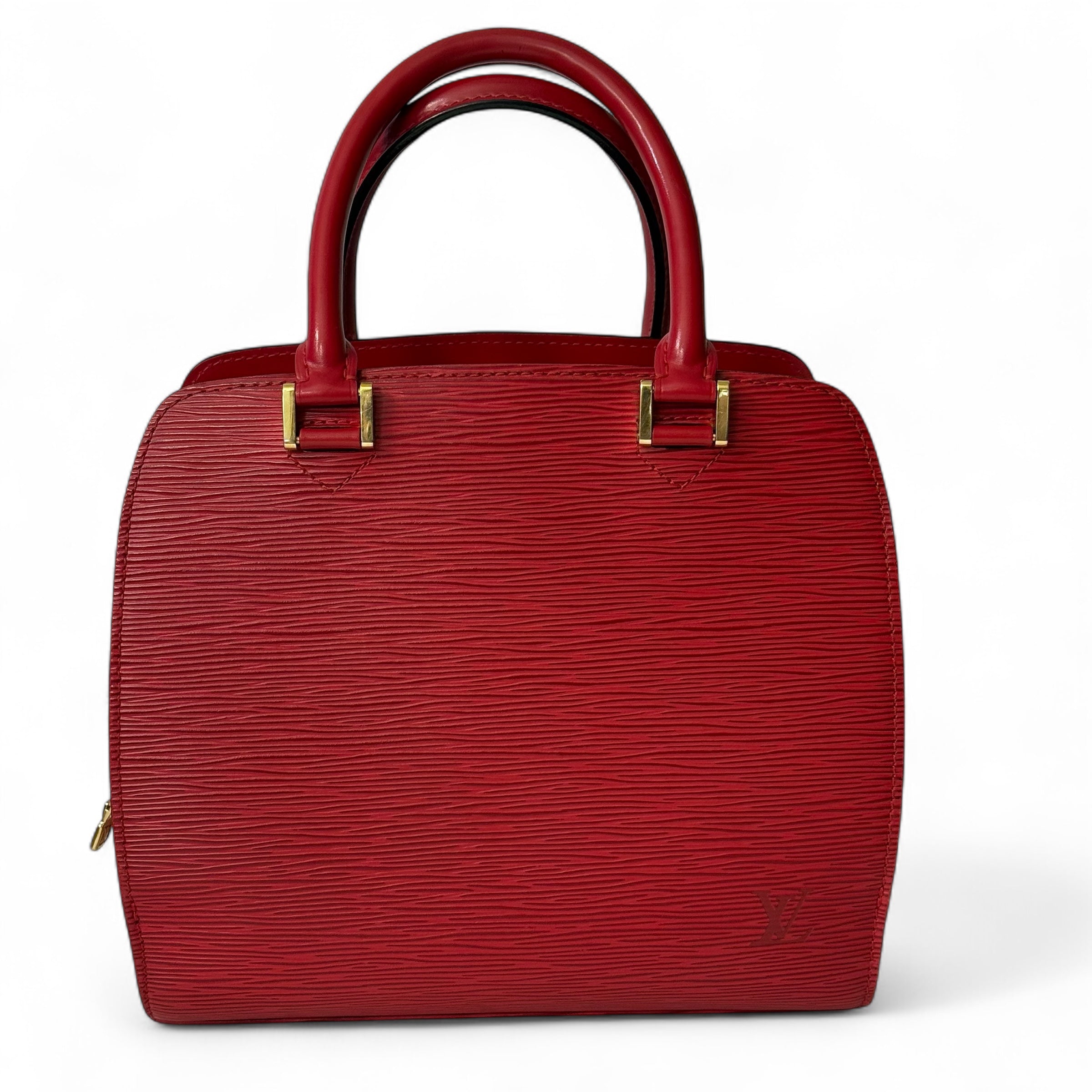 Louis Vuitton - Rote Pont Neuf Tasche aus Epi-Leder