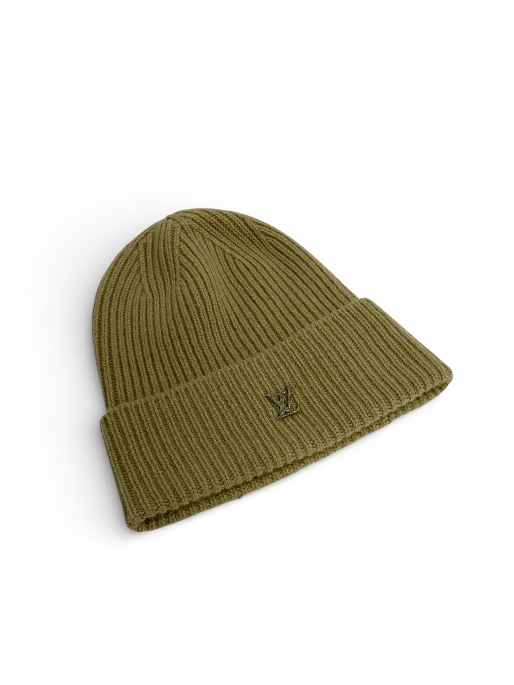 Louis Vuitton - Bonnet en cachemire avec logo TU