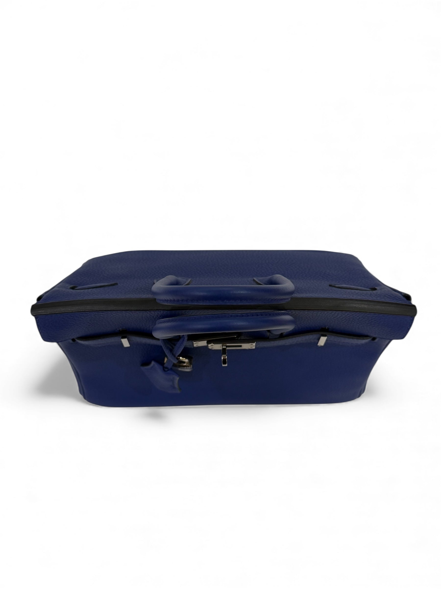 Hermès - Sac Birkin 25 bleu électrique