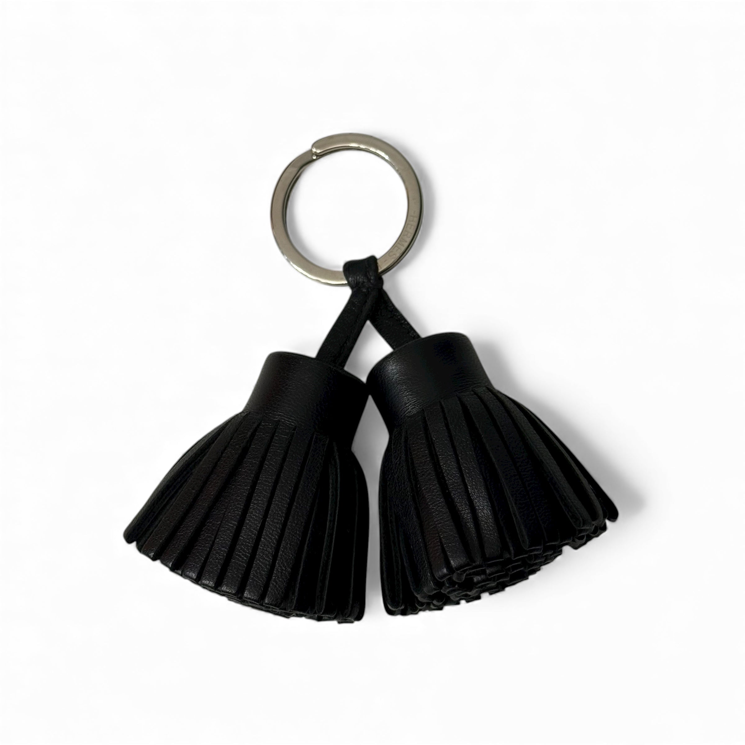 Hermès - Porte-clés Carmen Uno-Dos noir