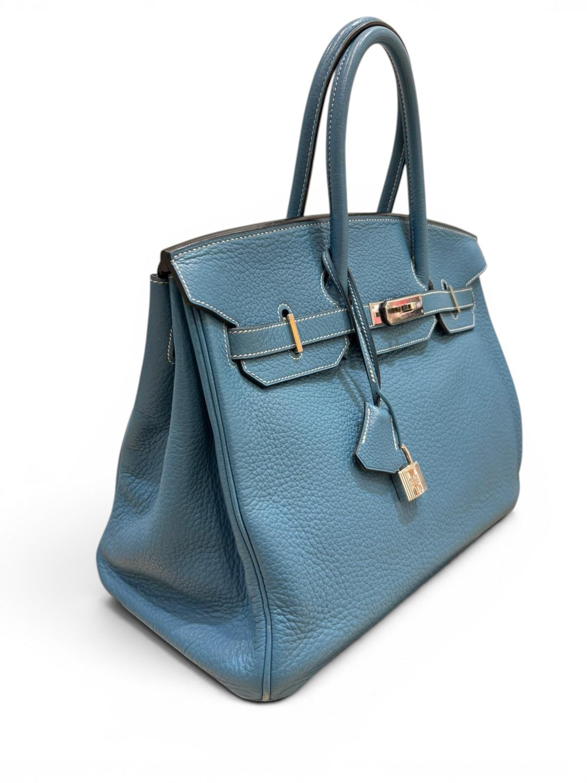Hermès - Birkin 35 Bleu jeans