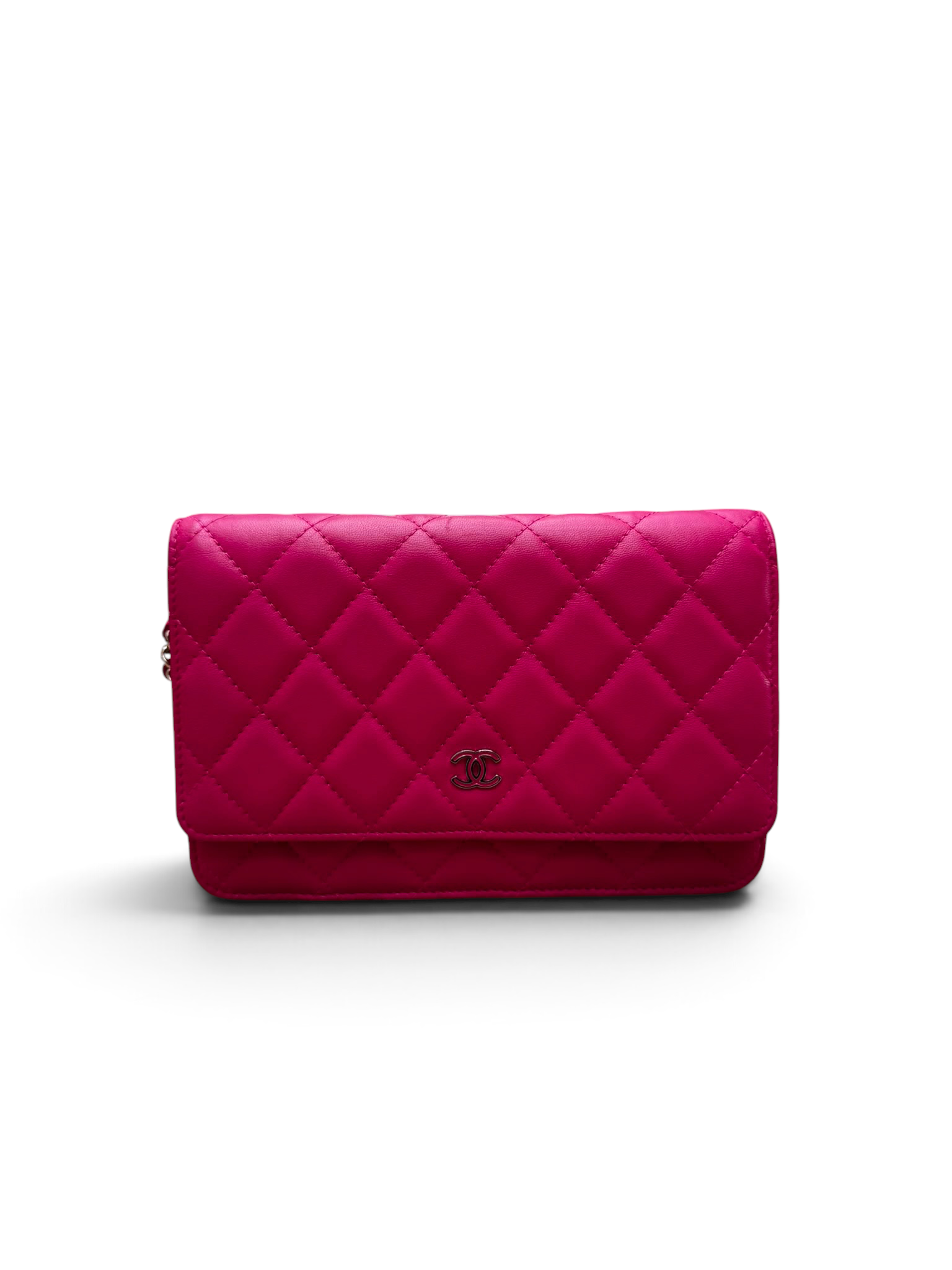 Chanel - Sac Wallet On Chain agneau rose