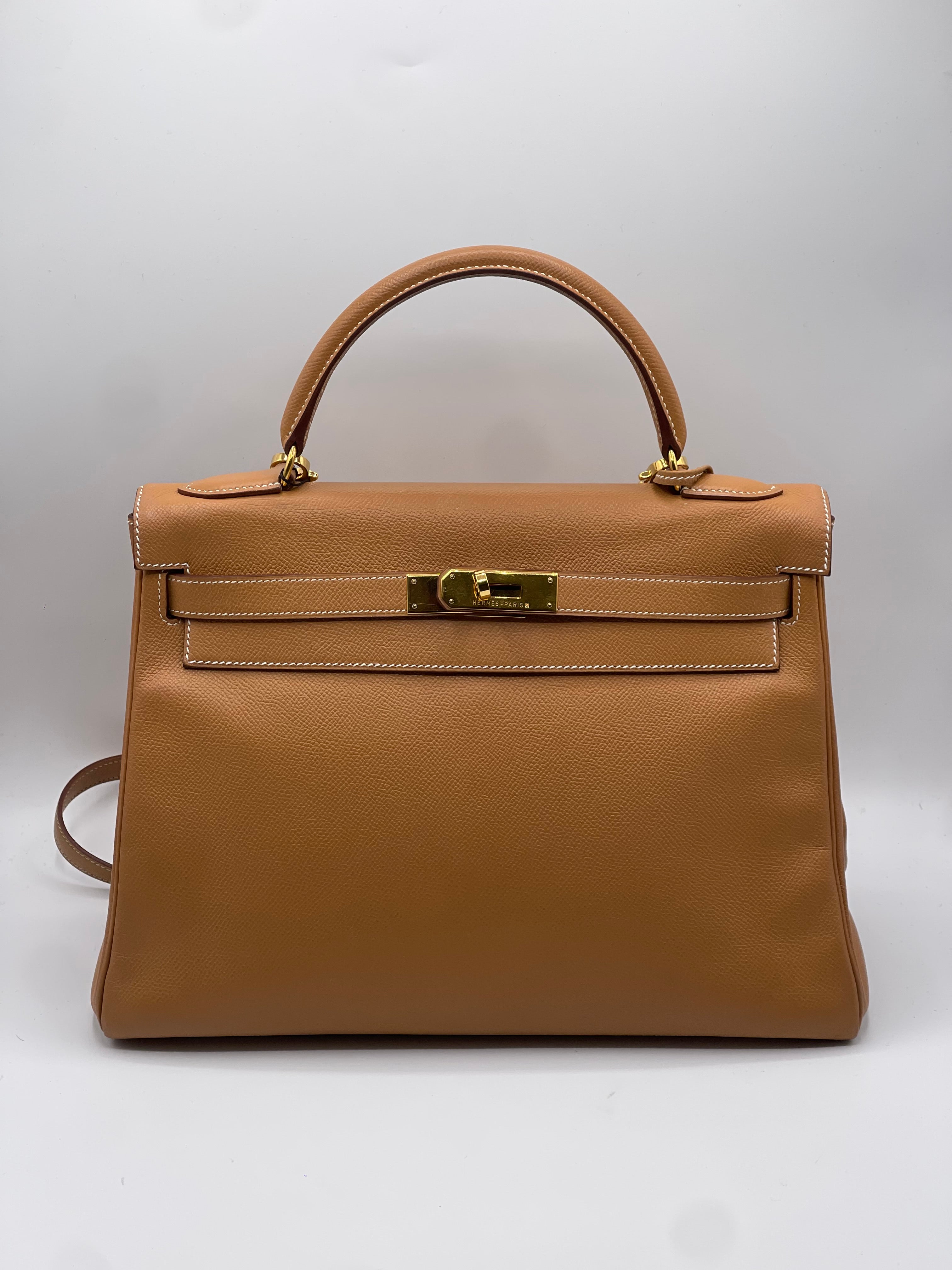 Hermès - Sac Kelly 32 naturel