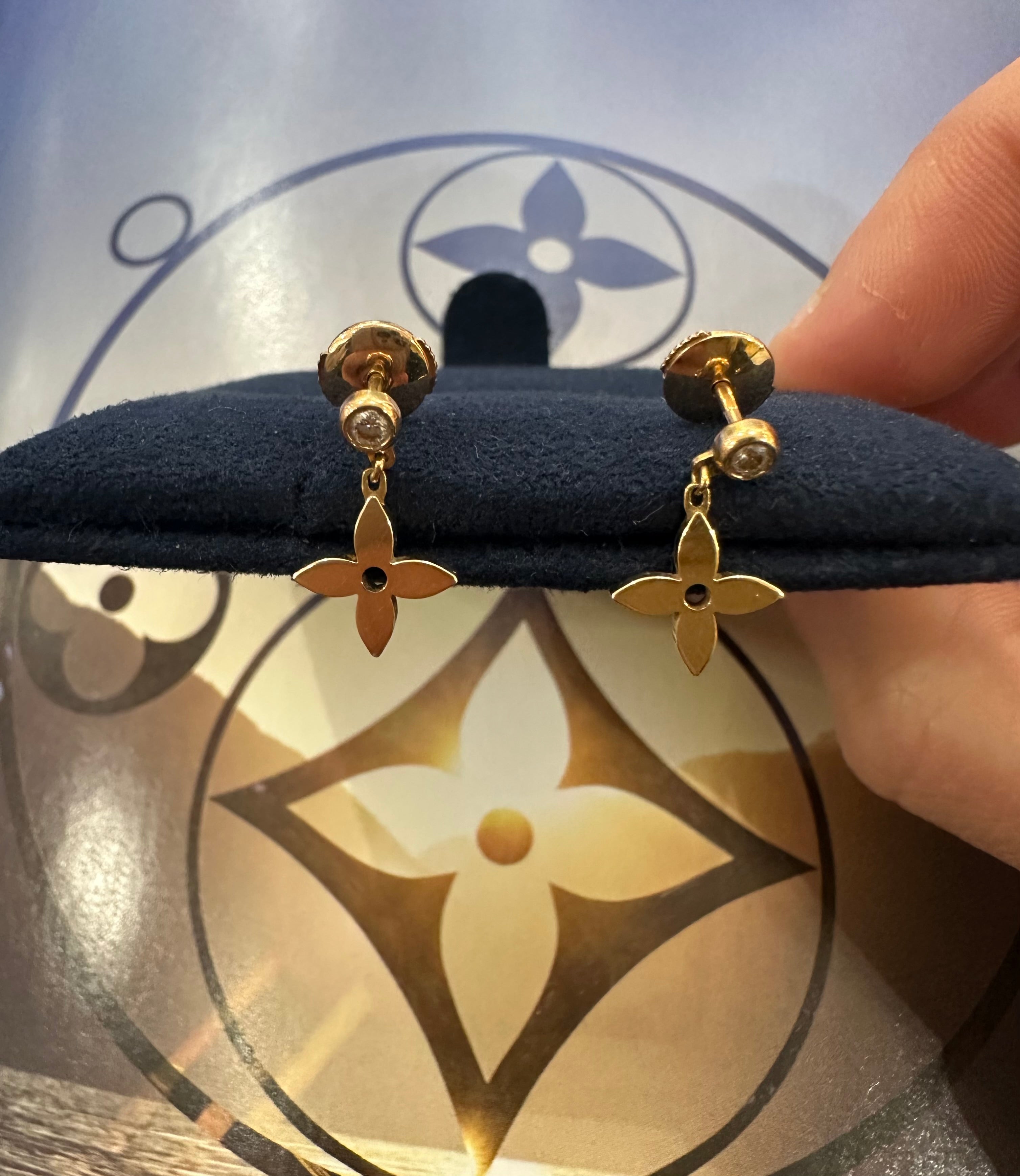 Louis Vuitton - Boucles d’oreilles joaillerie