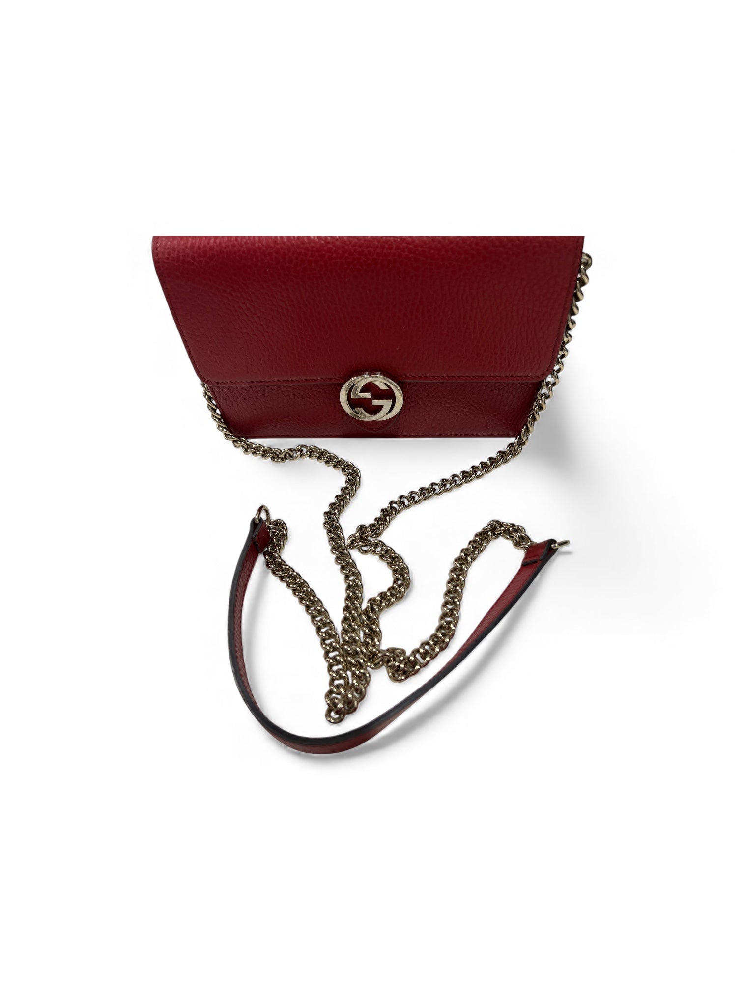 Gucci - Sac Bordeaux Interlocking GG