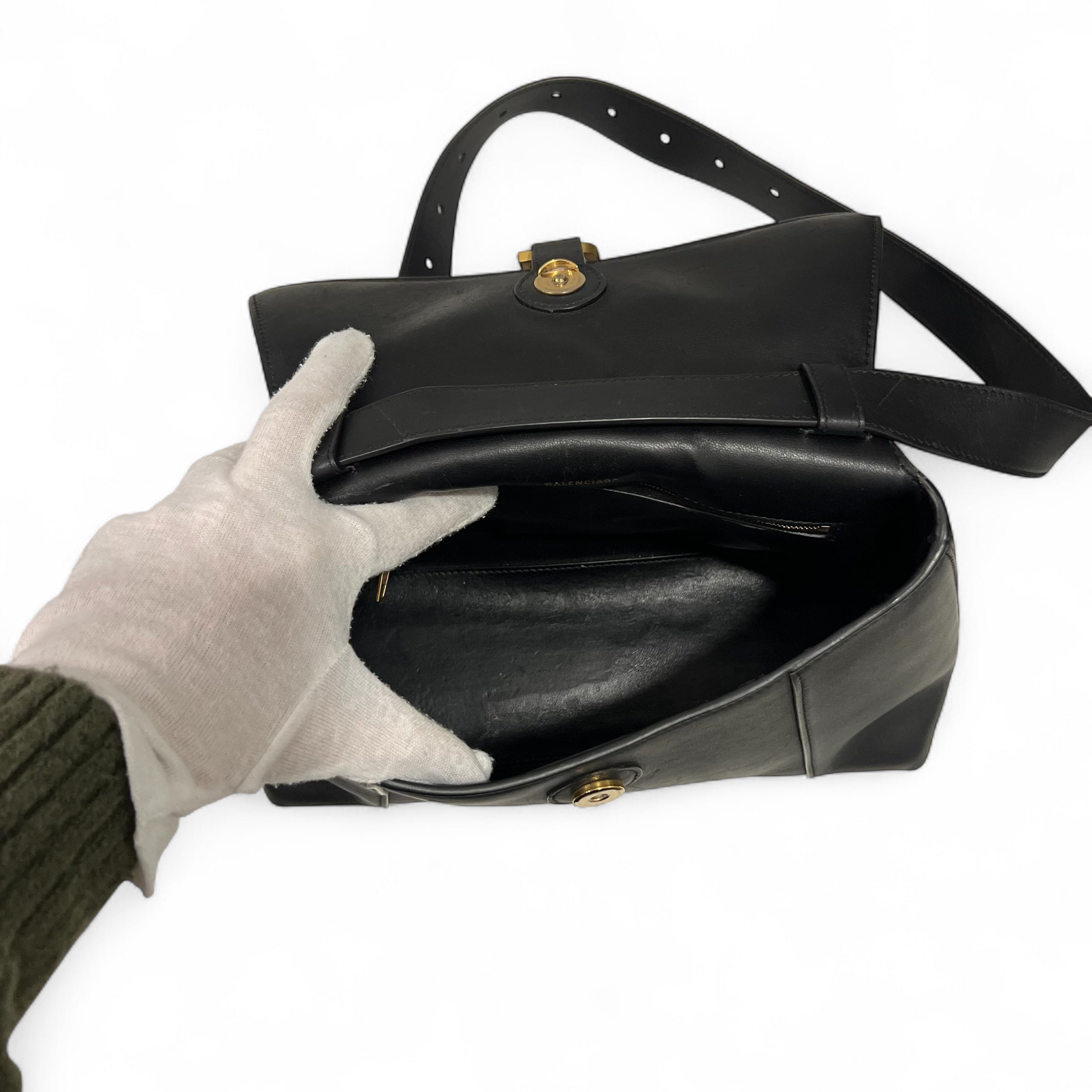 Balenciaga - Sac Hourglass soft