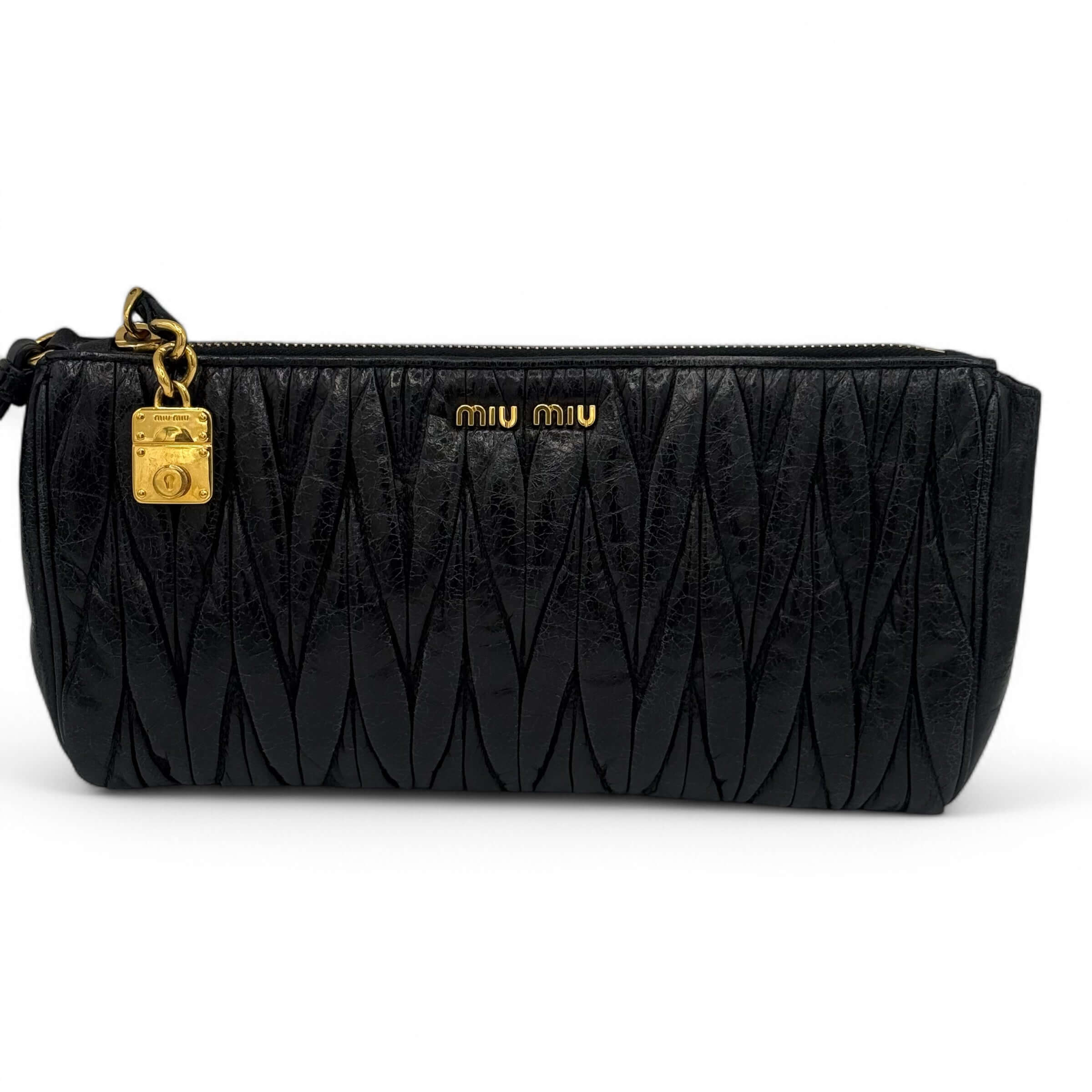 Miu Miu - Pochette en cuir