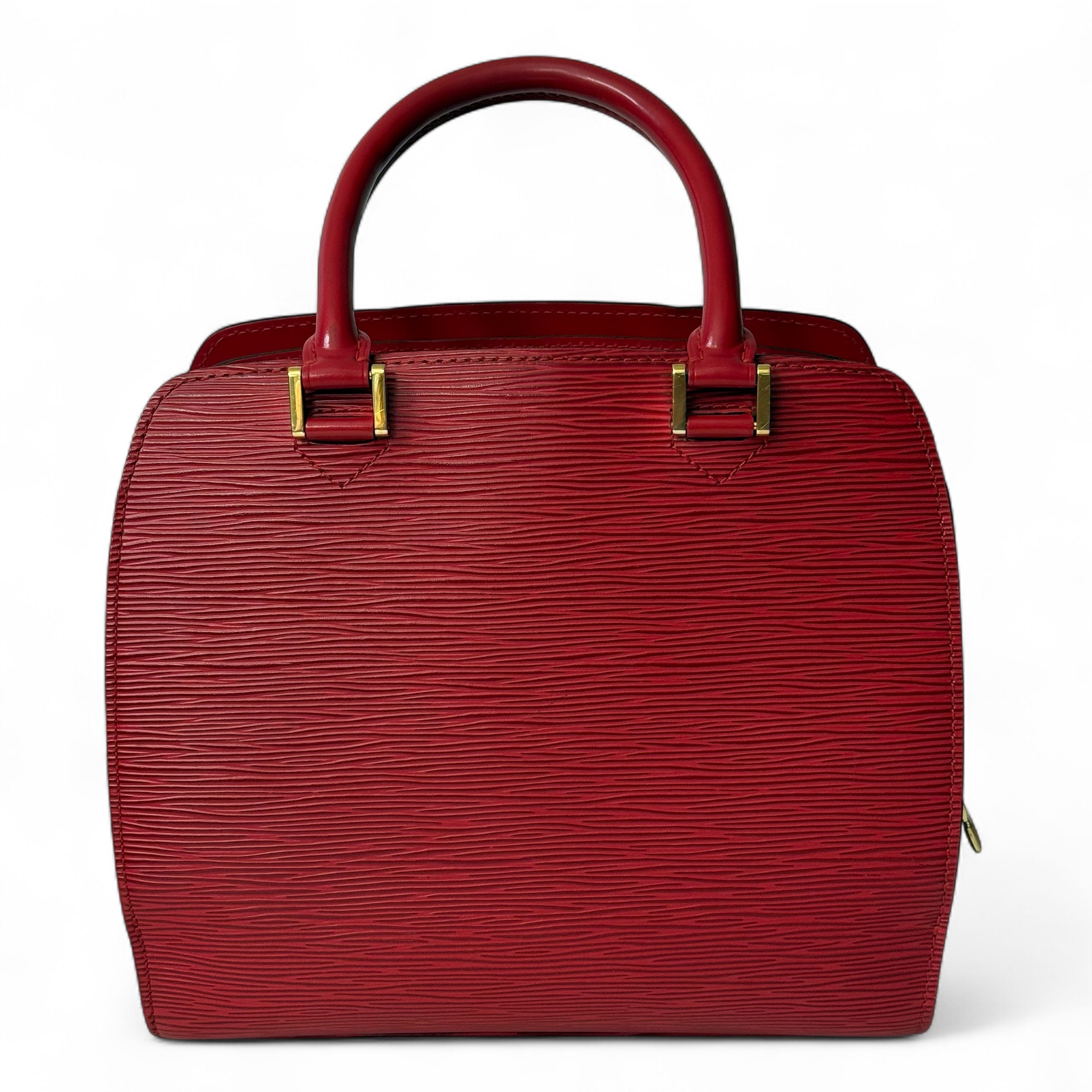 Louis Vuitton - Rote Pont Neuf Tasche aus Epi-Leder