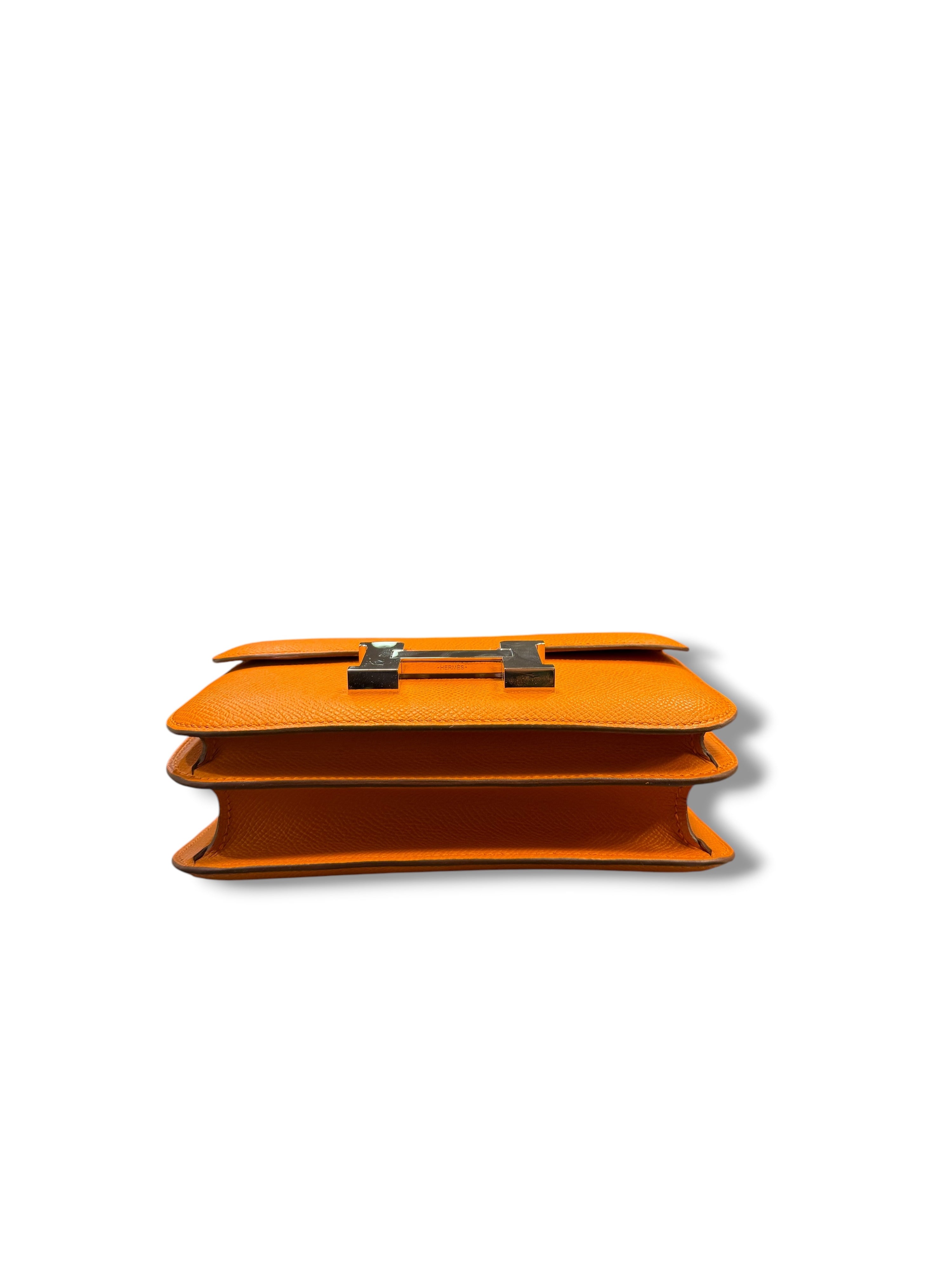 Hermès - Sac Constance 18 Epsom Orange H