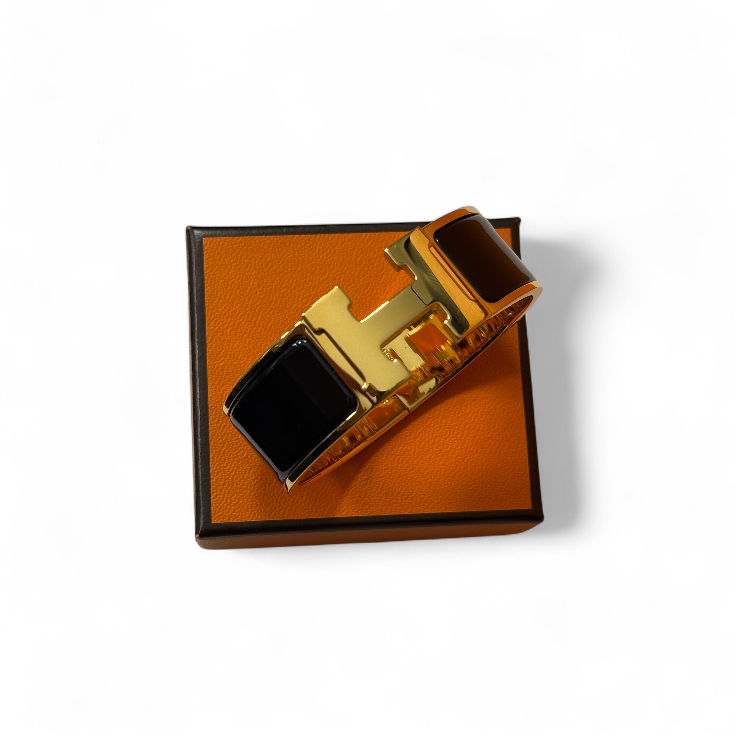 Hermès - Bracelet Clic Clac H noir