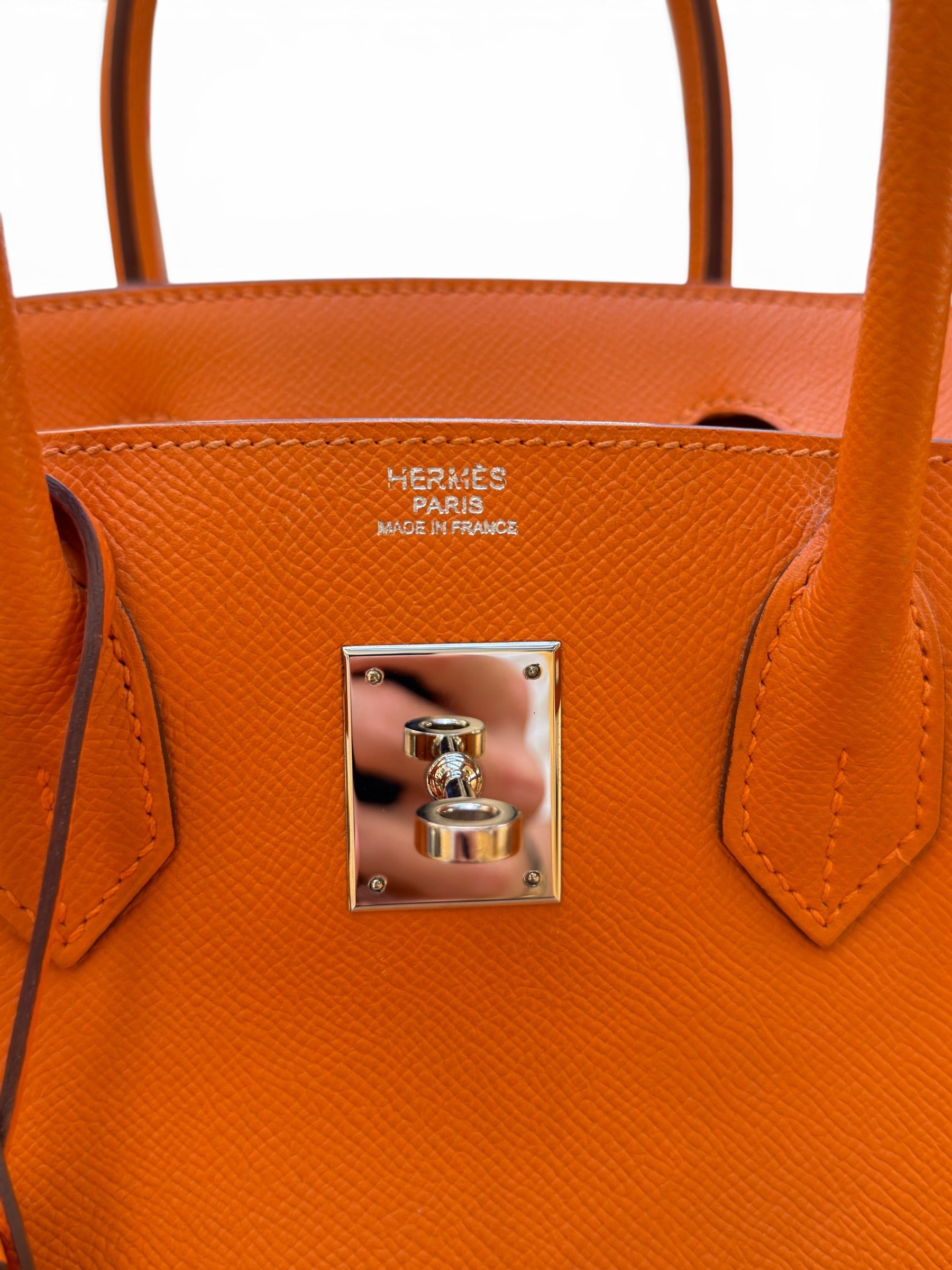 Hermès - Sac Birkin 30 Orange