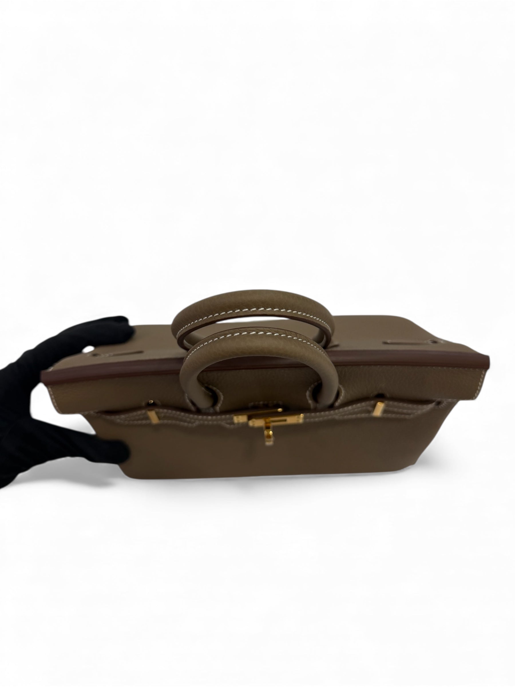 Hermès - Sac Birkin 25 Étoupe