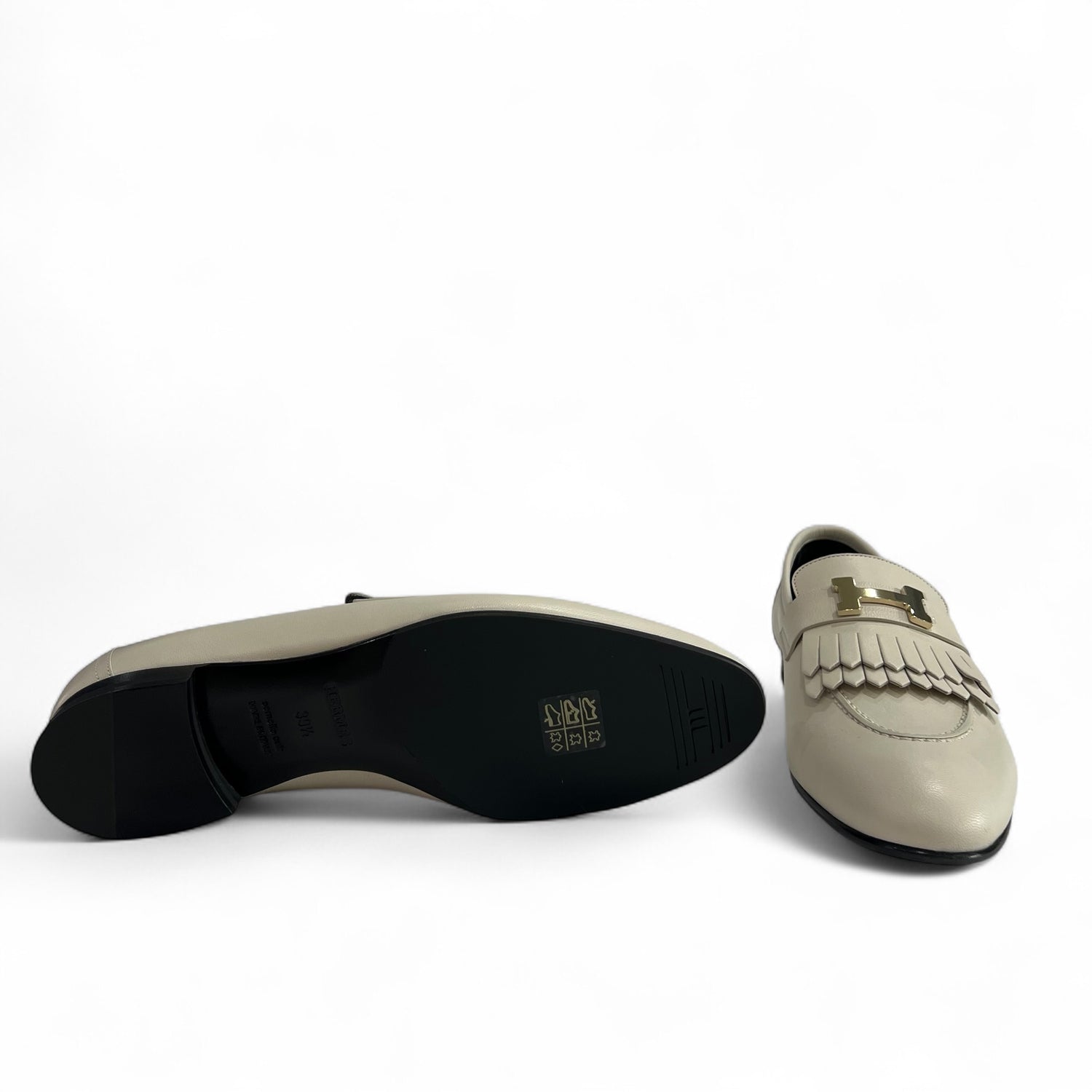 Hermès - Mocassin royal t.39 1/2