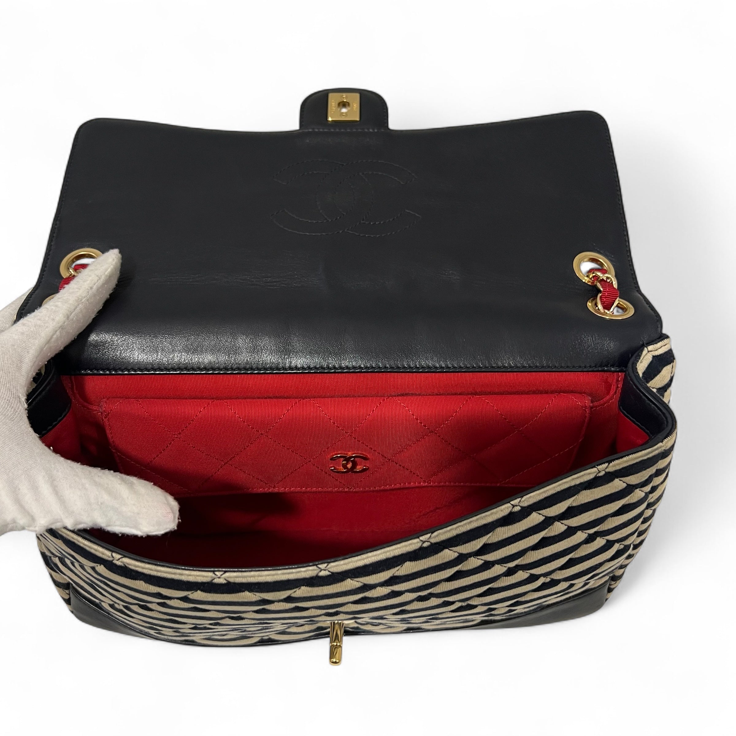 Chanel - Zeitlose Dreifarben-Tasche Kreuzfahrtkollektion