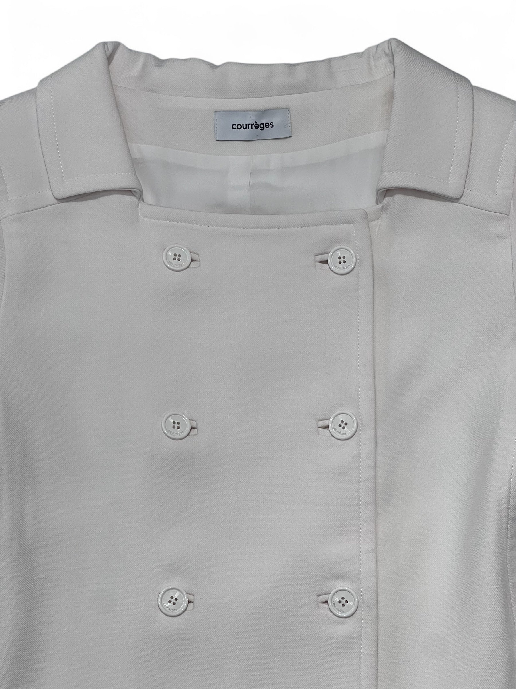 Courrèges - Veste Écru