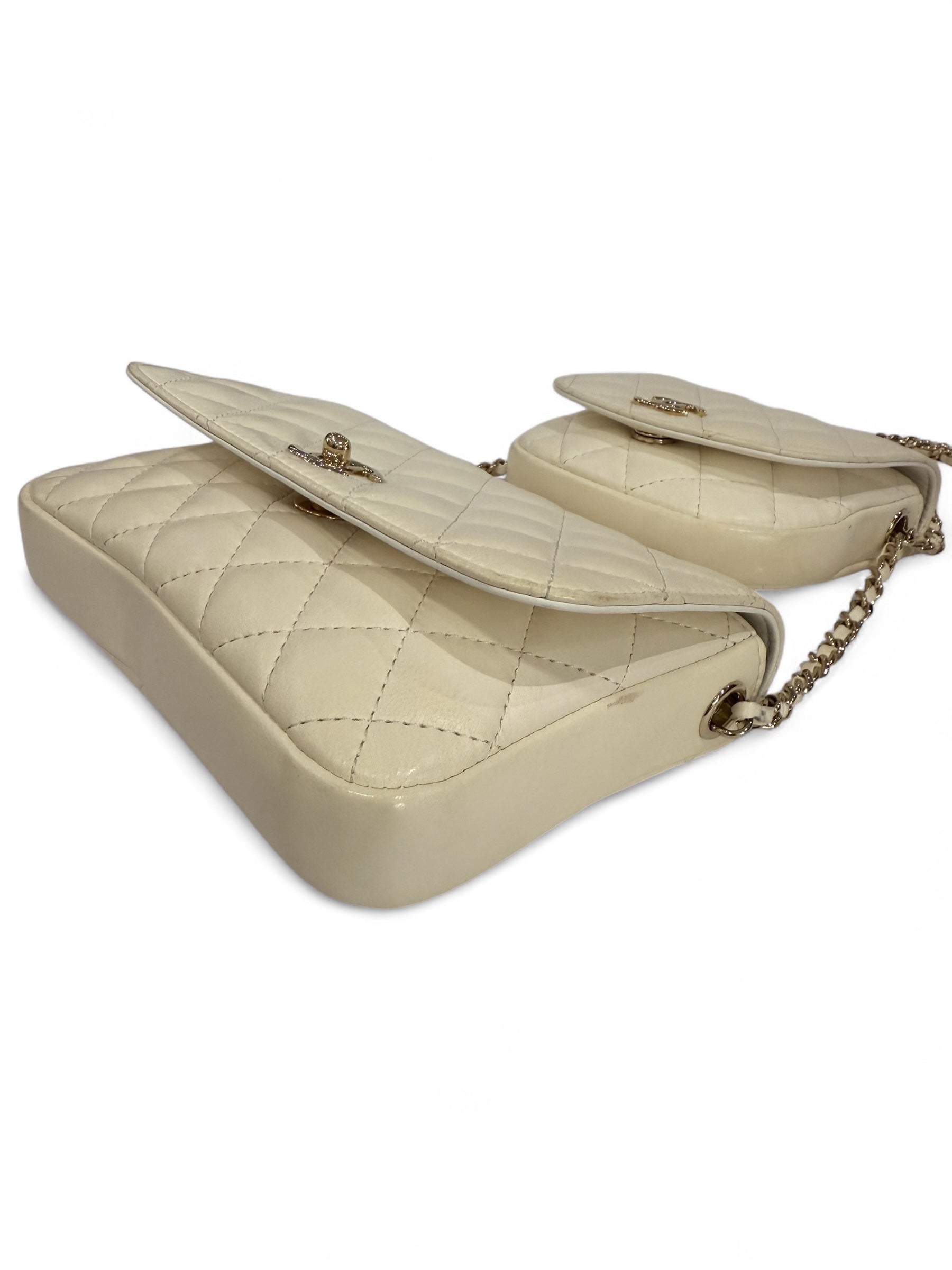 Chanel - Geldbeutel an Kette Multipochette