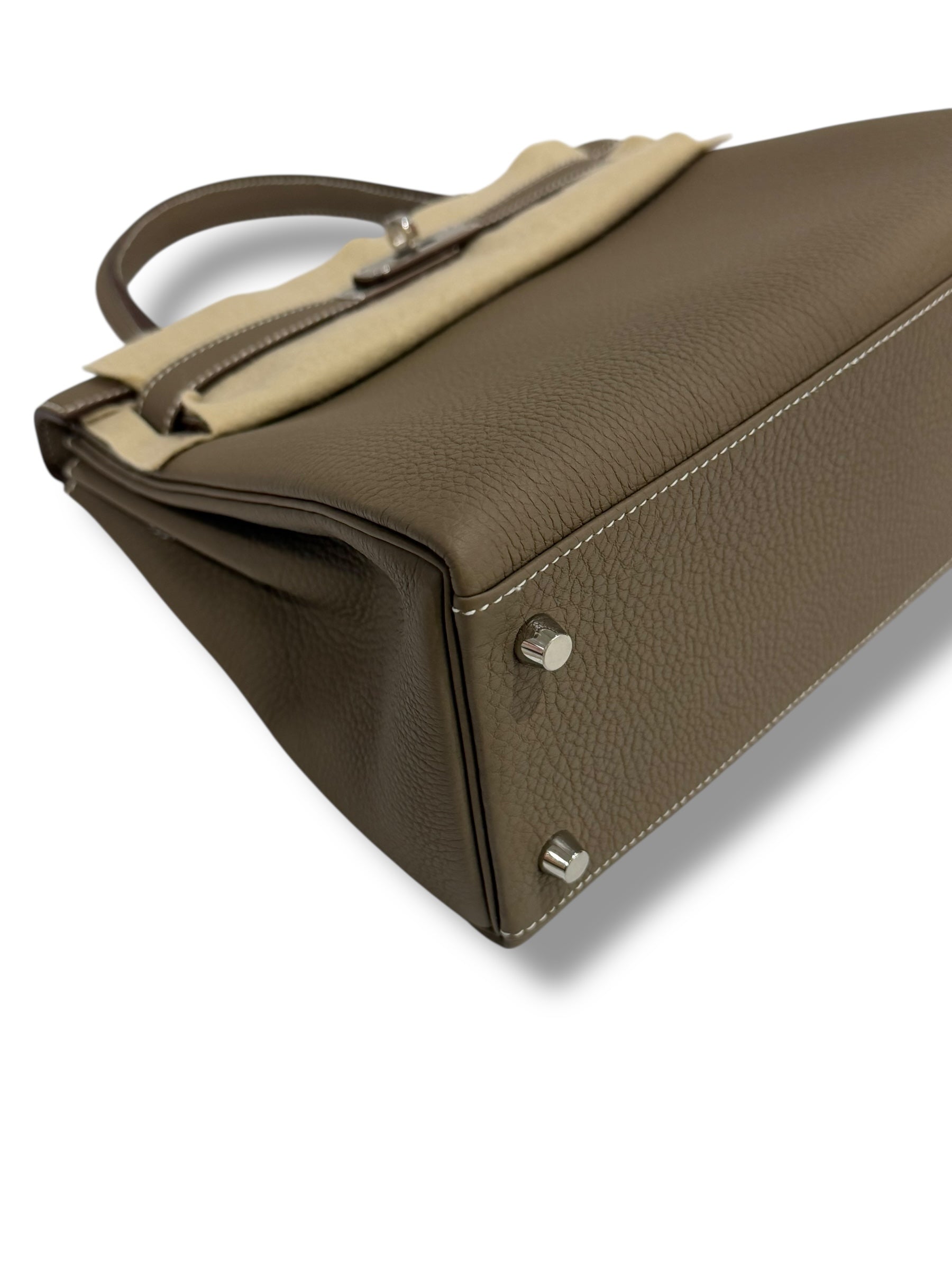 Hermès - Kelly II Tasche Togo umgedreht 28
