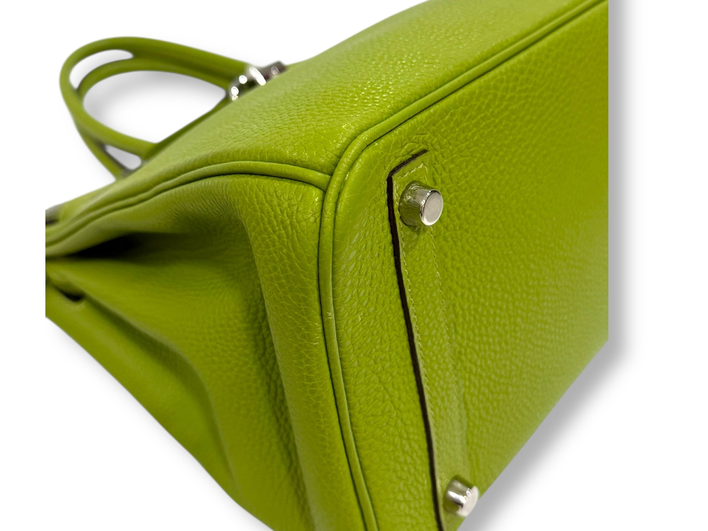 Hermès - Sac Birkin 30 Vert Kiwi