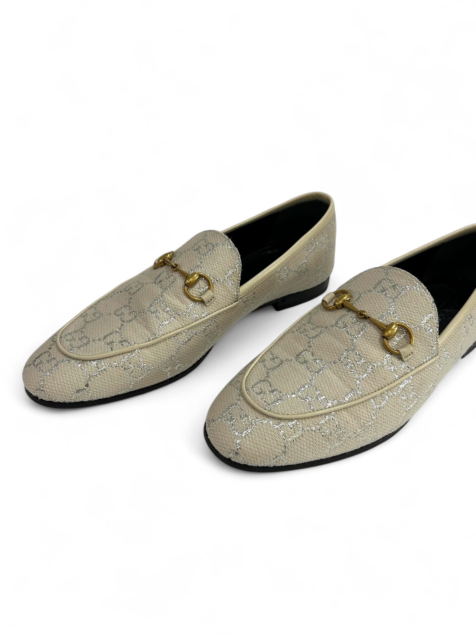 Gucci - Mocassins Jordaan Horsebit t.39 1/2