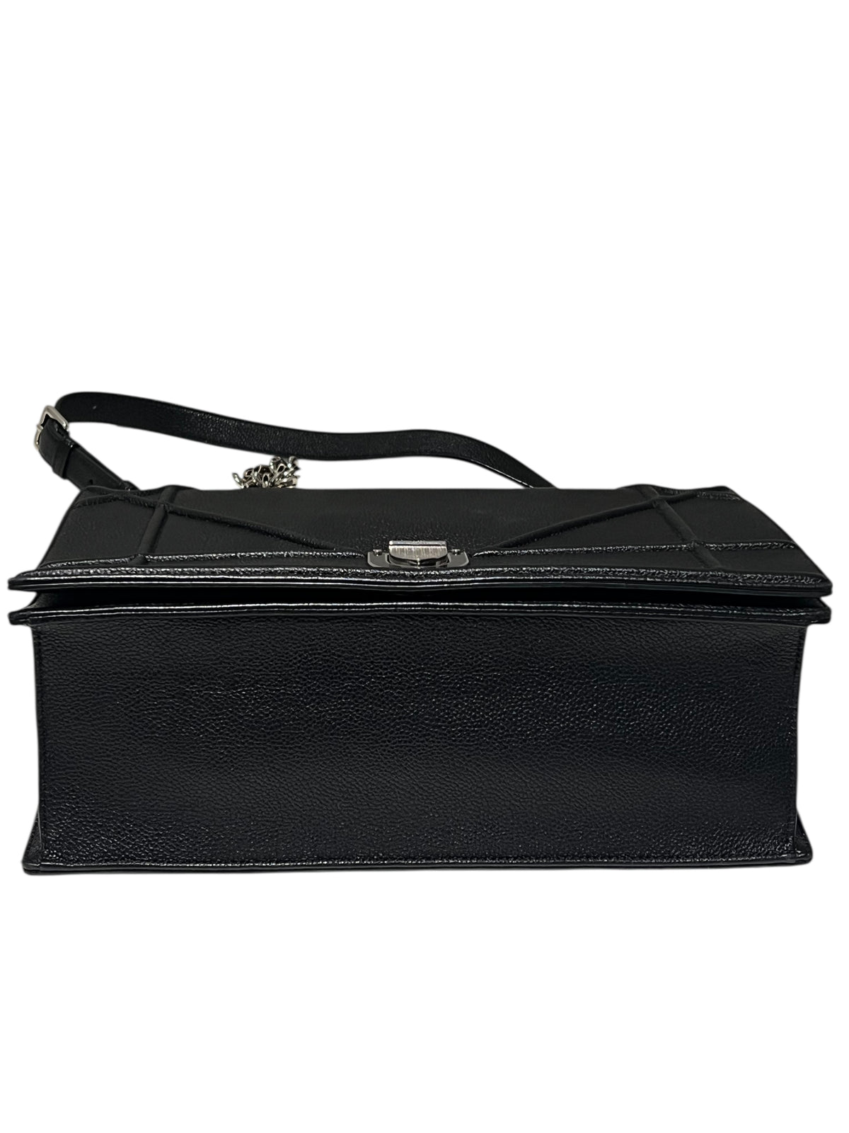 Dior - Black leather Diorama bag