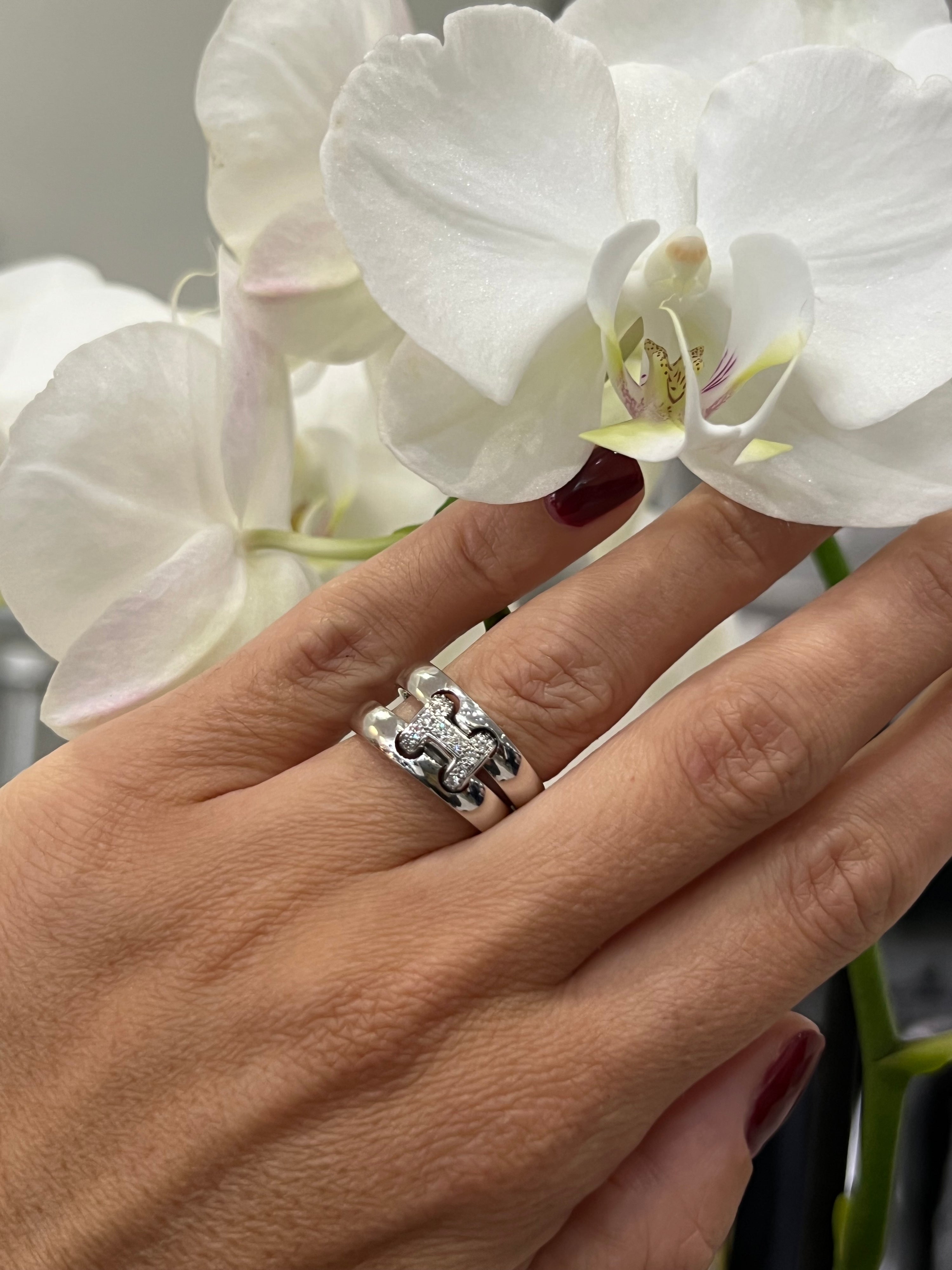 Hermès - Bague Olympe t.52