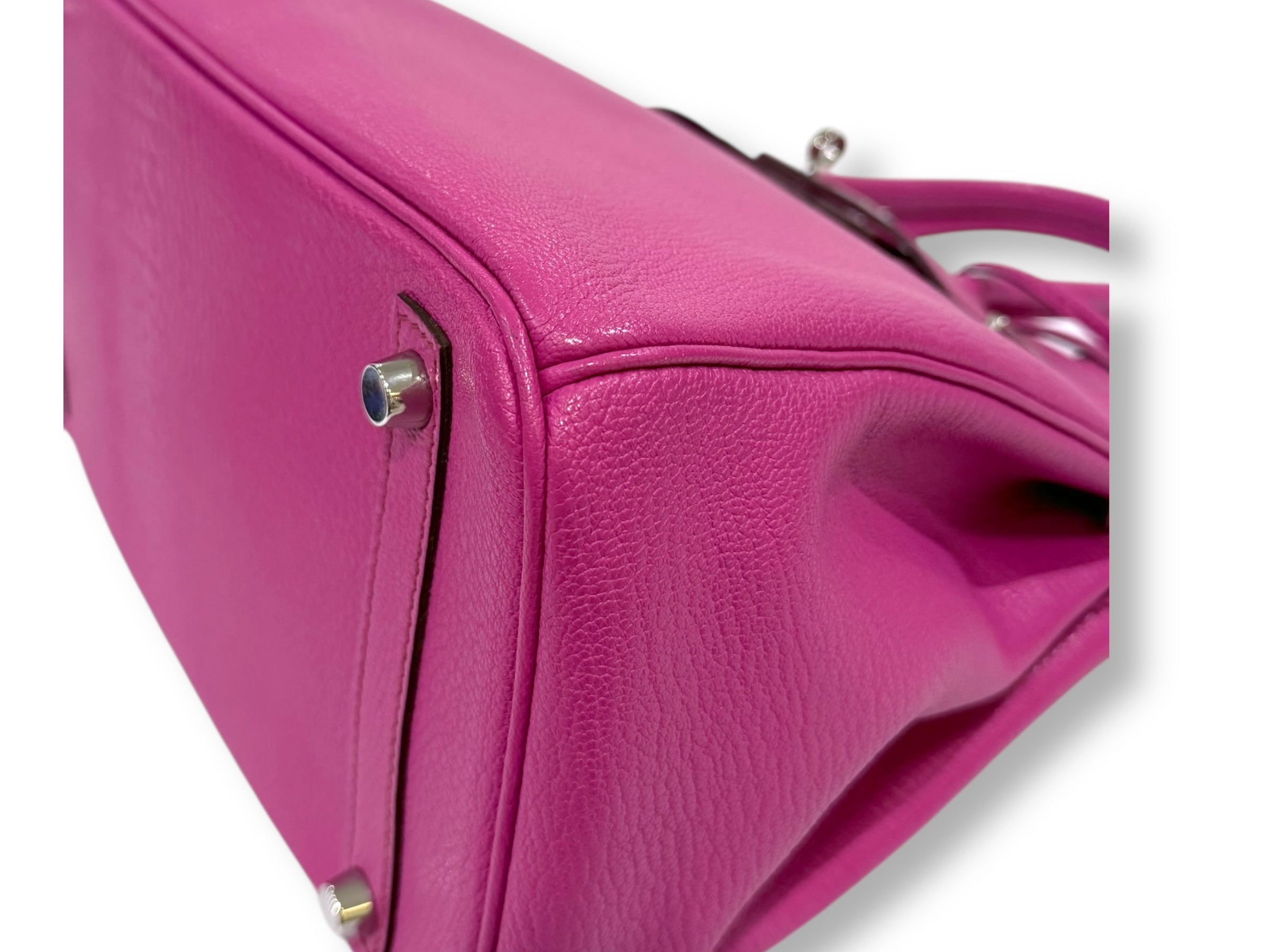 Hermès - Sac Birkin 30 Rose Extrême