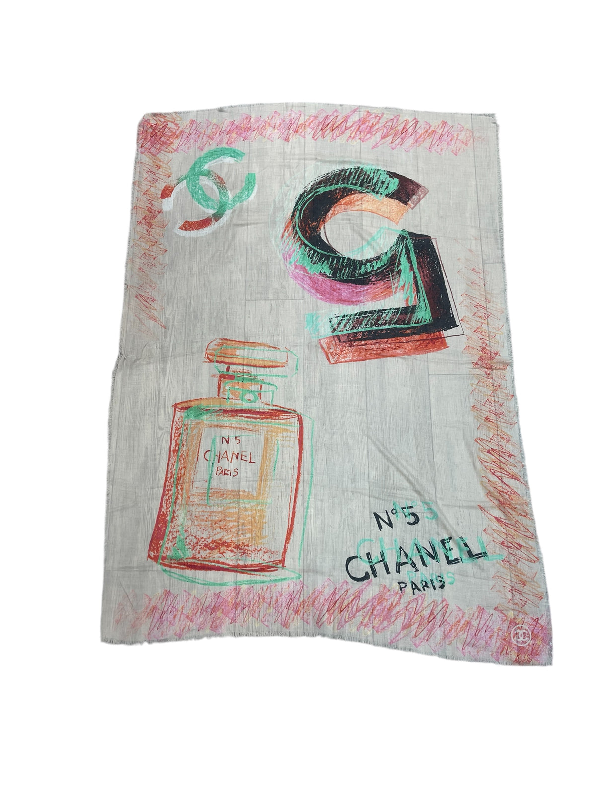 Chanel - Sciarpa N•5 multicolore