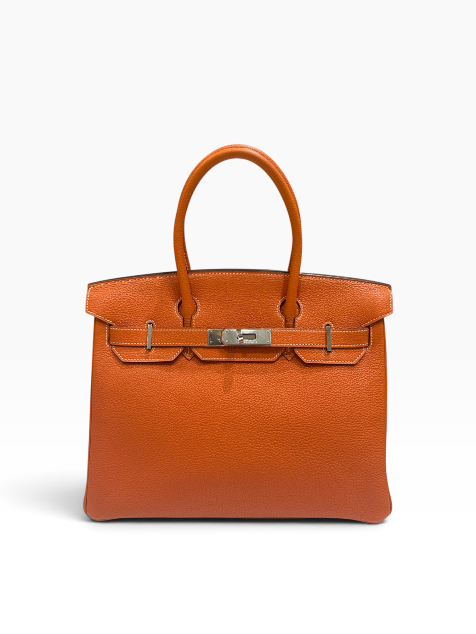 Hermès - Sac Birkin 30 Orange Togo