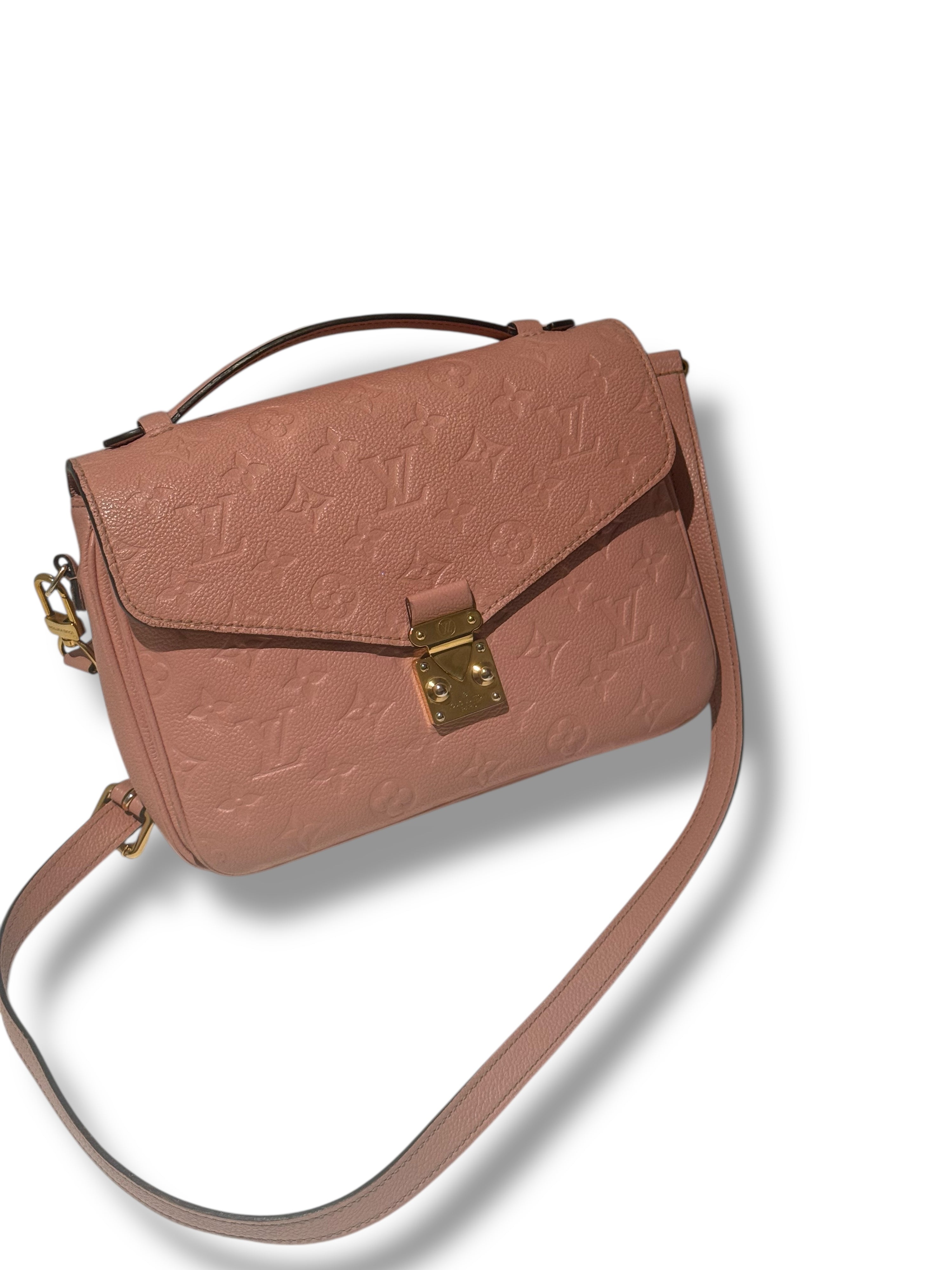 Louis Vuitton - Métis-Tasche geprägt Rose Sakura