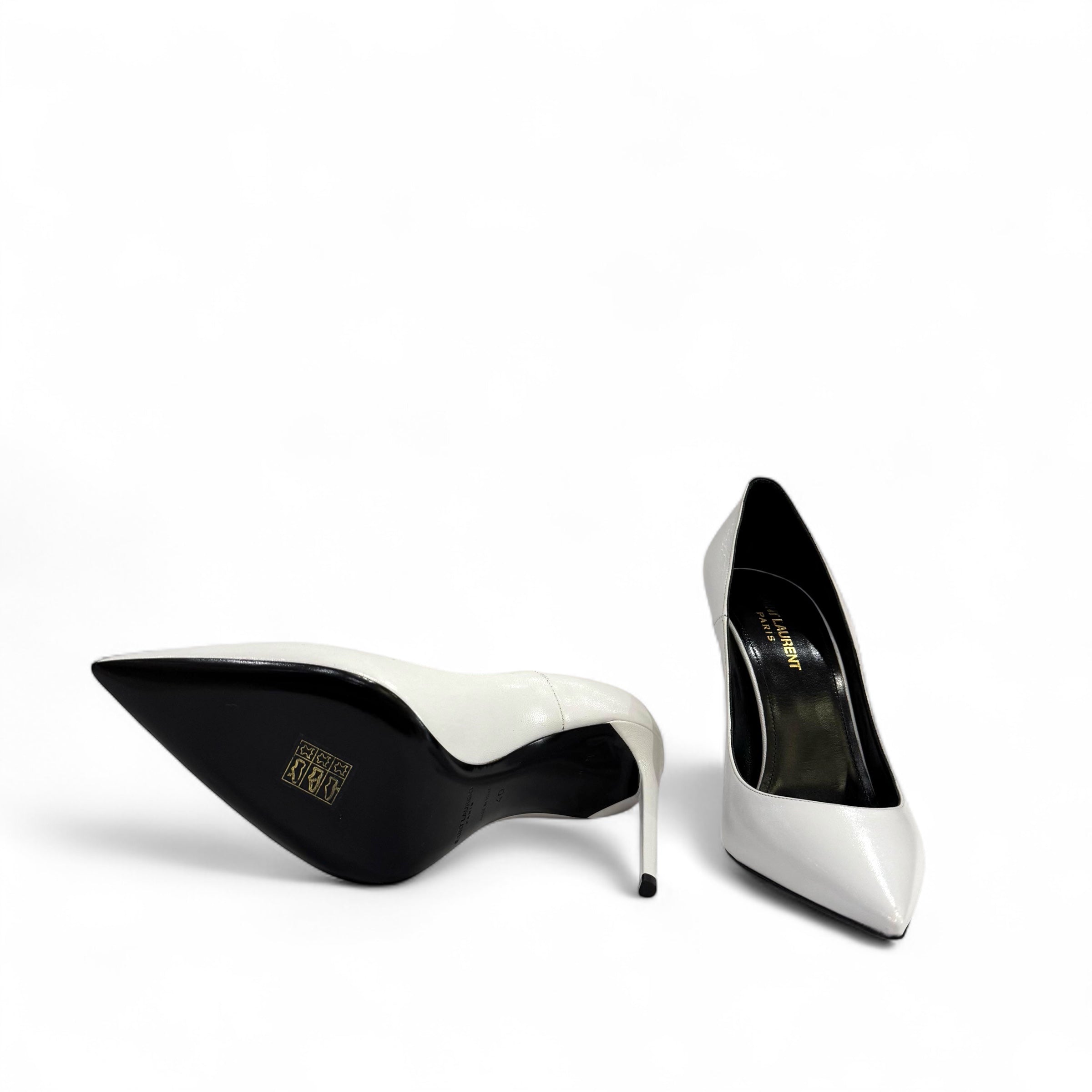 Saint Laurent - Escarpins blancs t.40