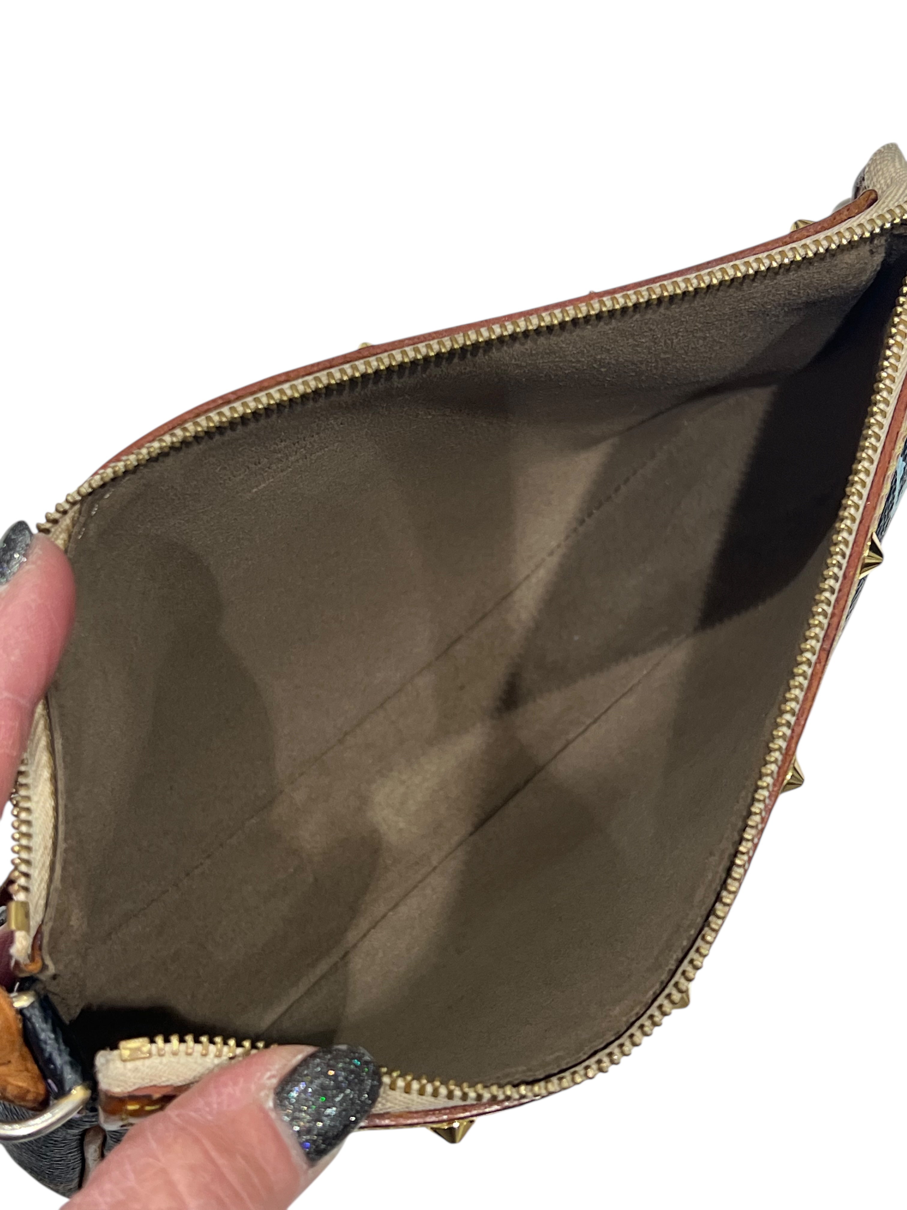 Louis Vuitton - Sac pochette accessoires murakami noire