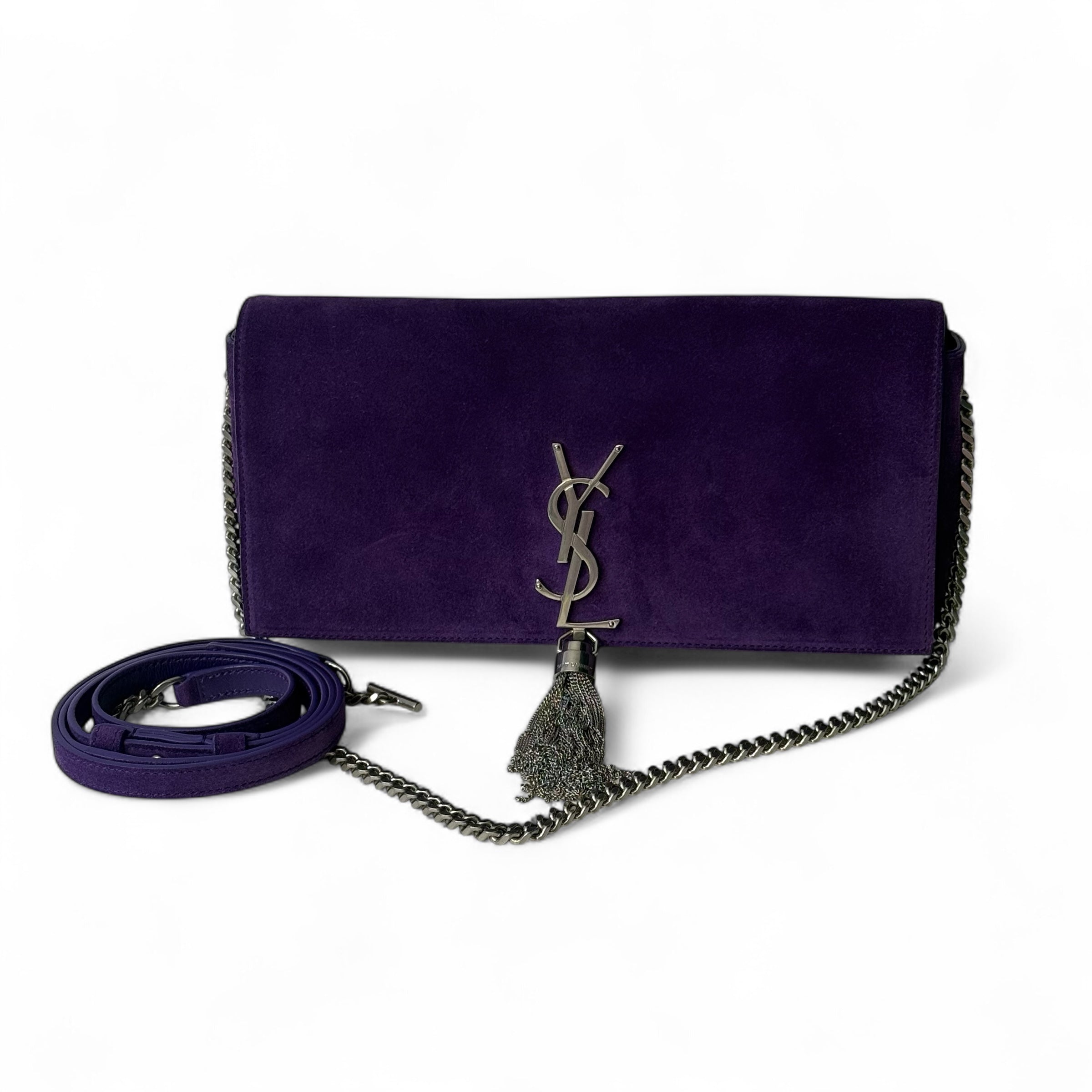 Saint Laurent - Sac Kate pompon