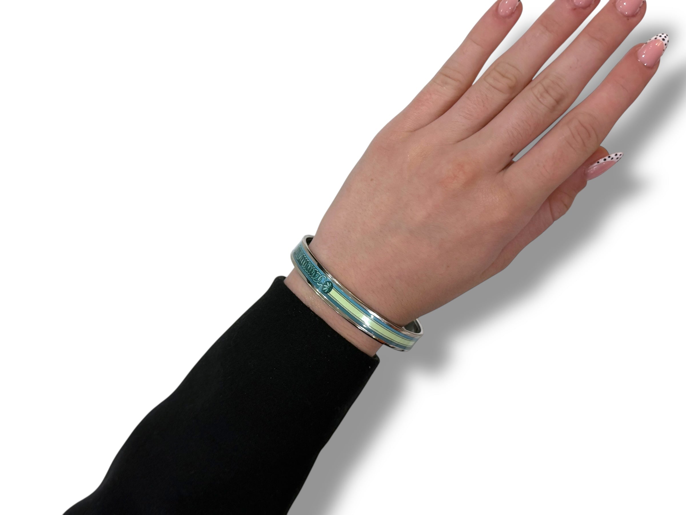 Hermès - Bracelet jonc émail