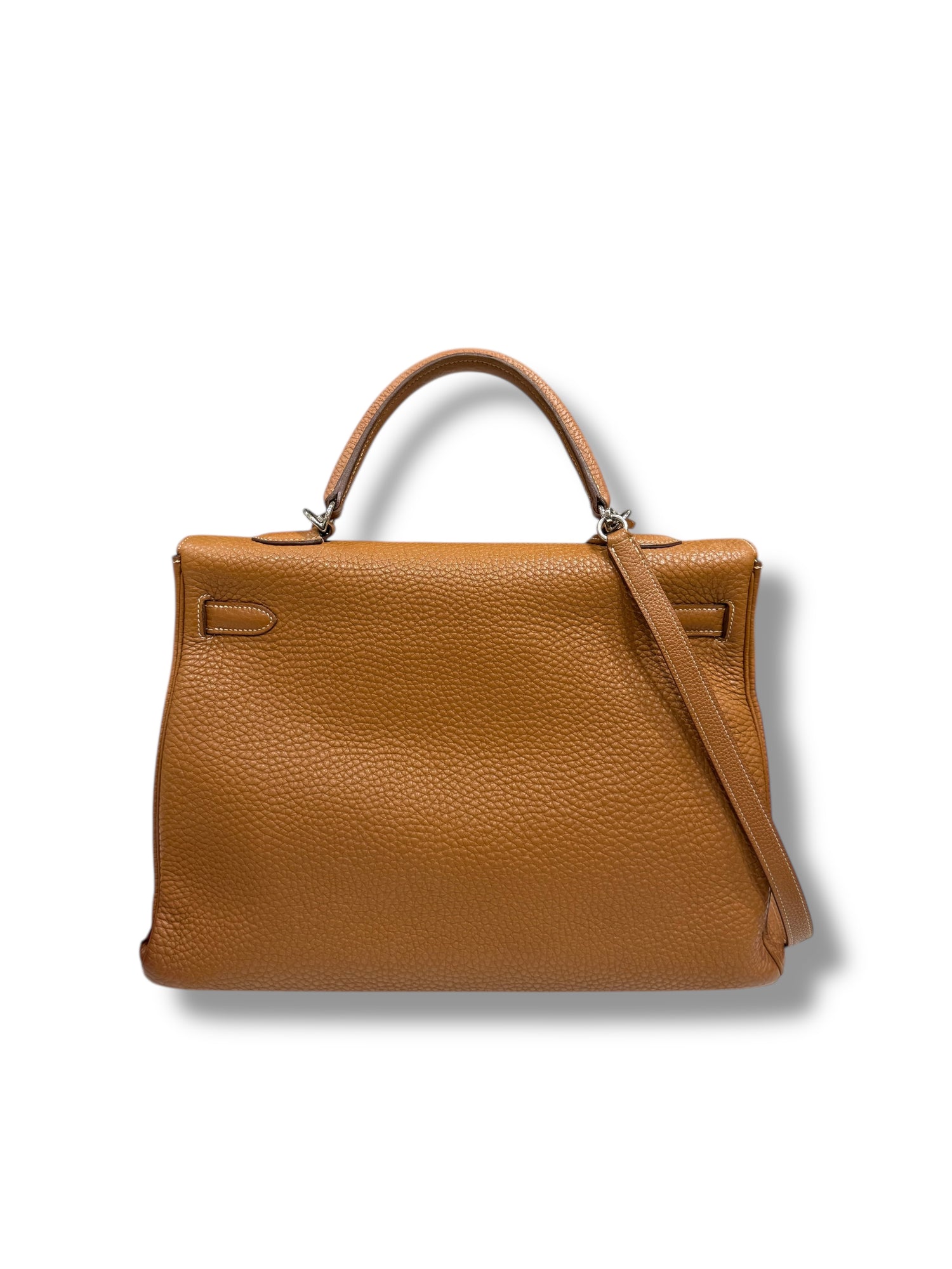 Hermès - Sac Kelly 35 Gold PHW