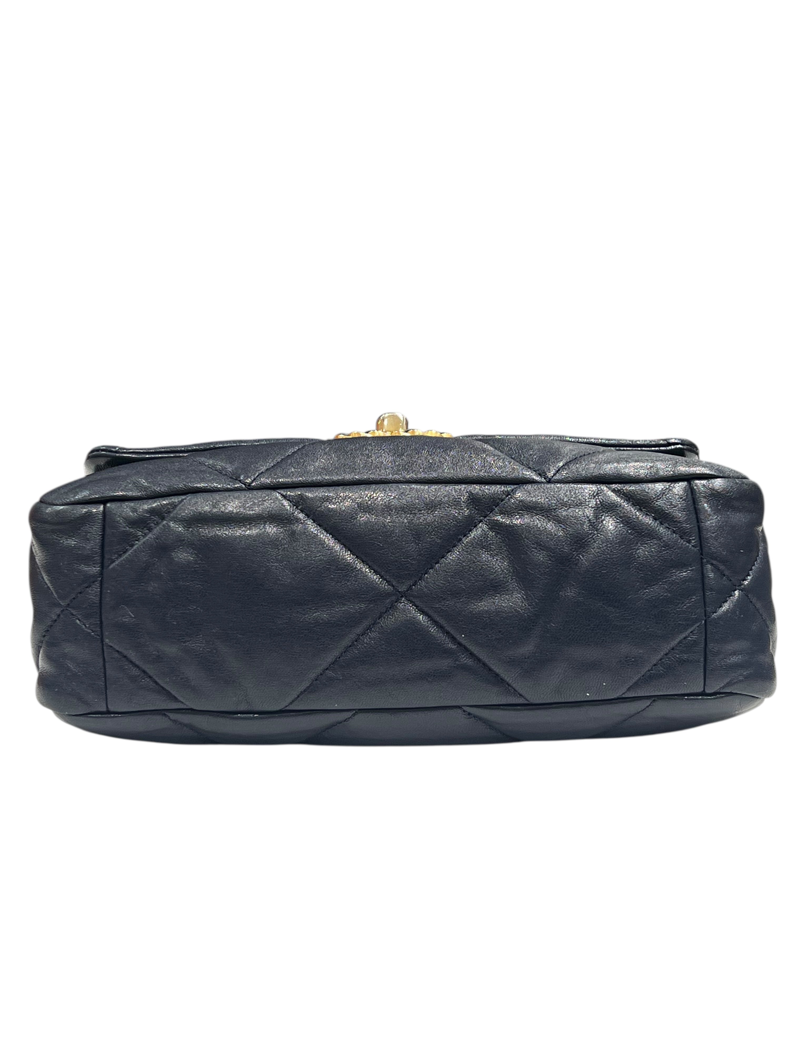 Chanel - Sac 19 PM bleu nuit