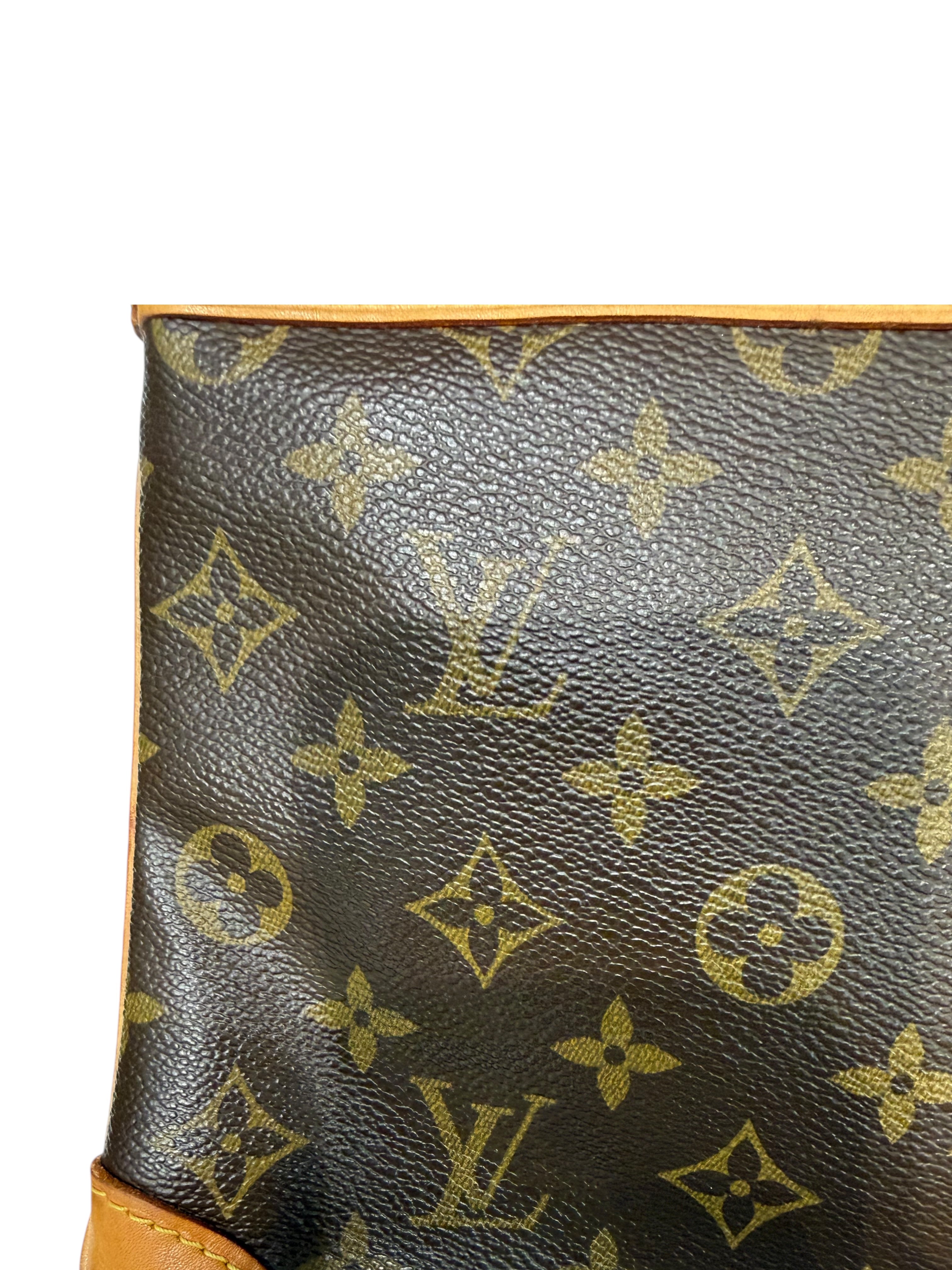 Louis Vuitton - Sac cabas plat en toile monogramme