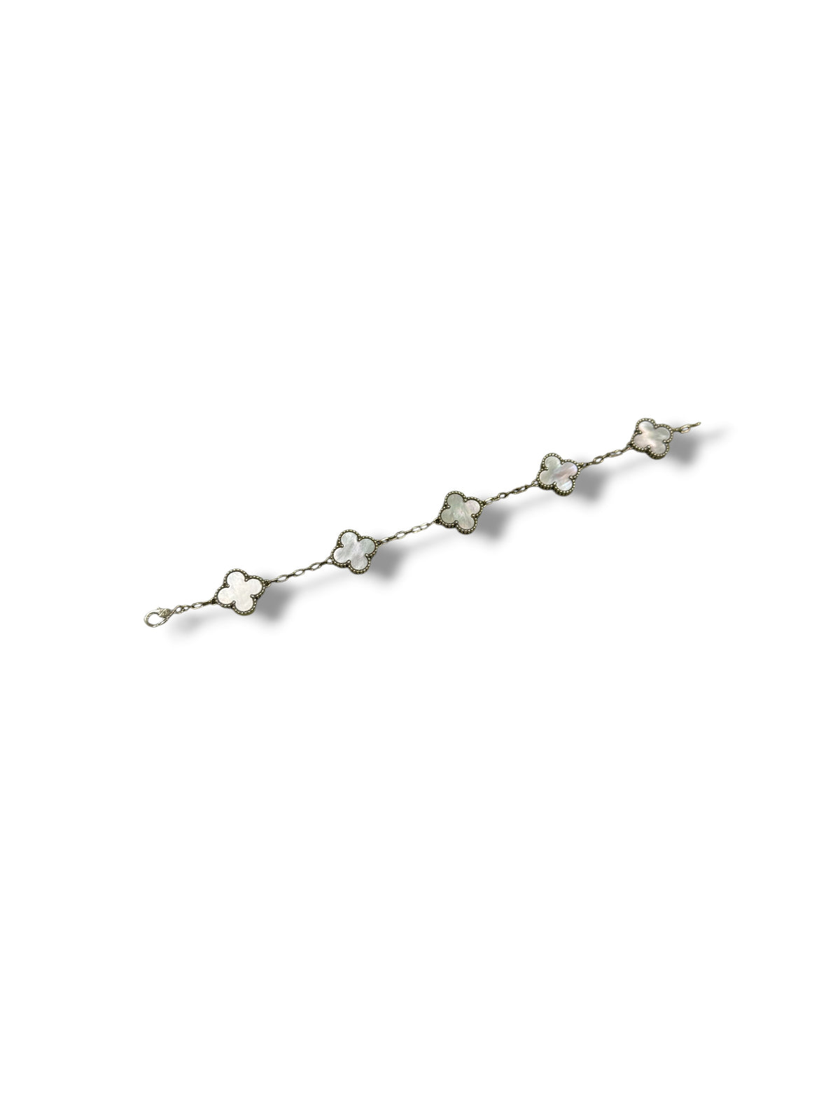 Van Cleef - Bracelet Vintage Alhambra 5 motifs Nacre