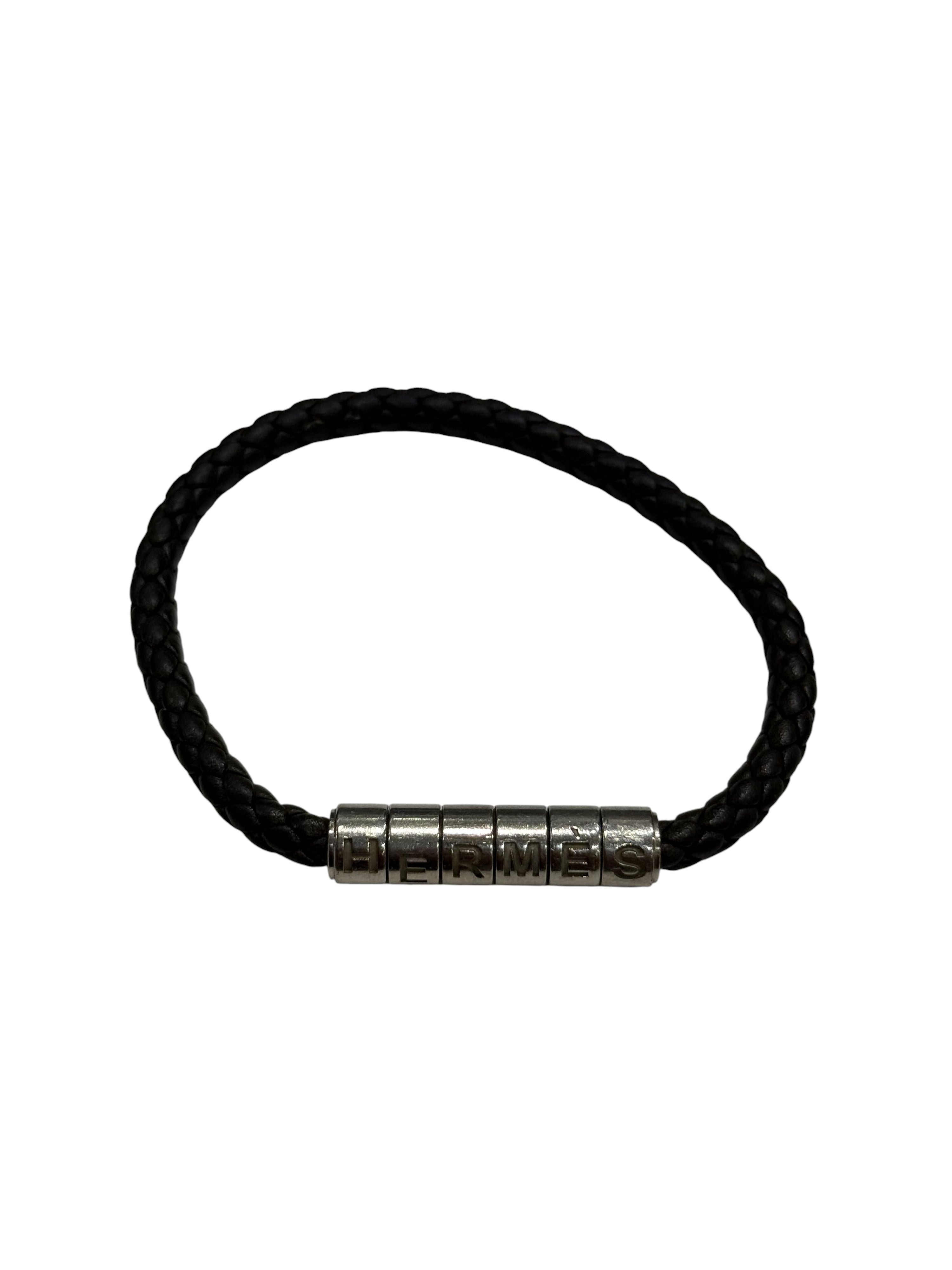 Hermès – Goliath-Armband, Schwarz