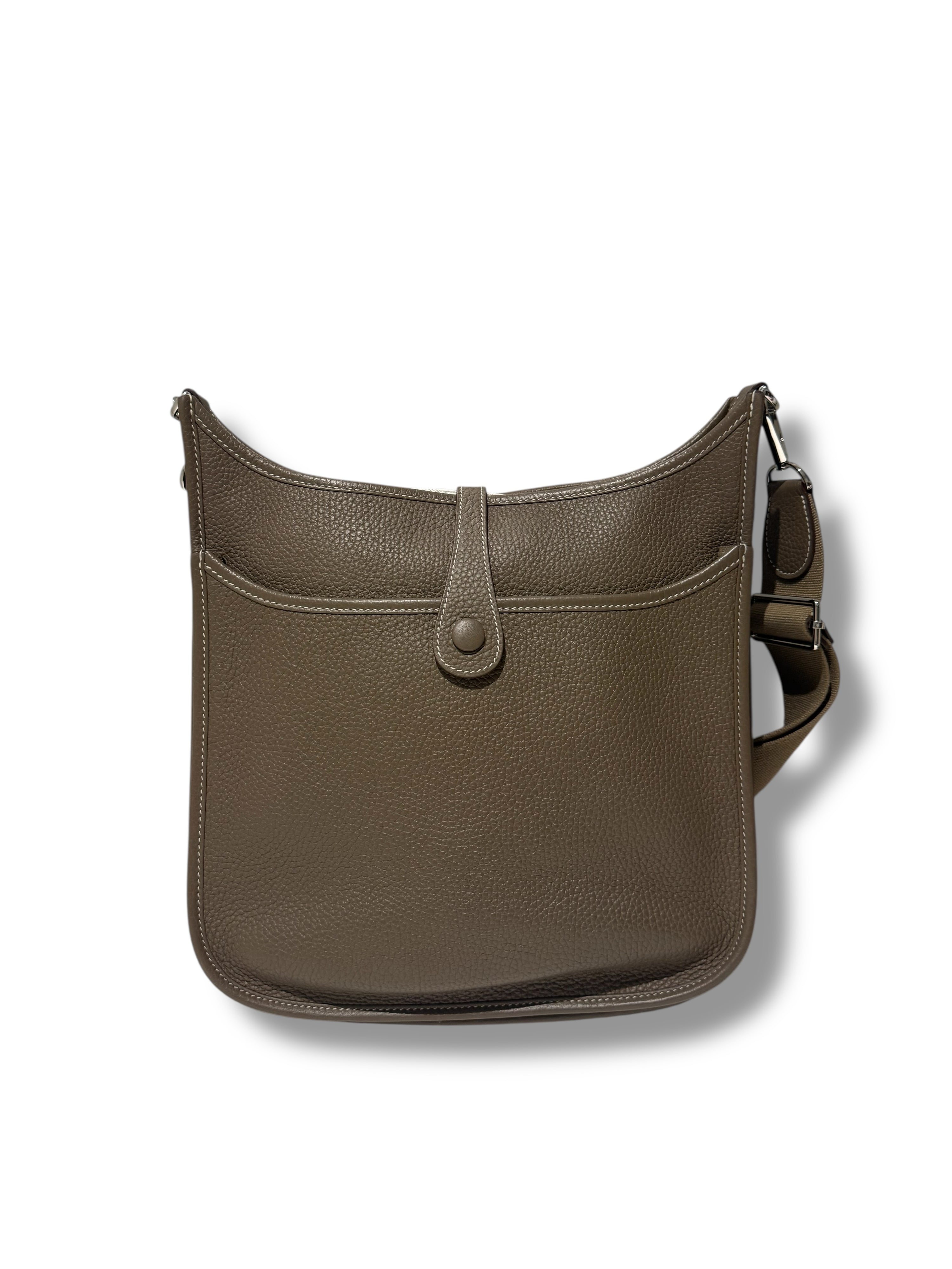 Hermès - Sac Evelyne III 29 Étoupe | Les Folies d’Eugénie