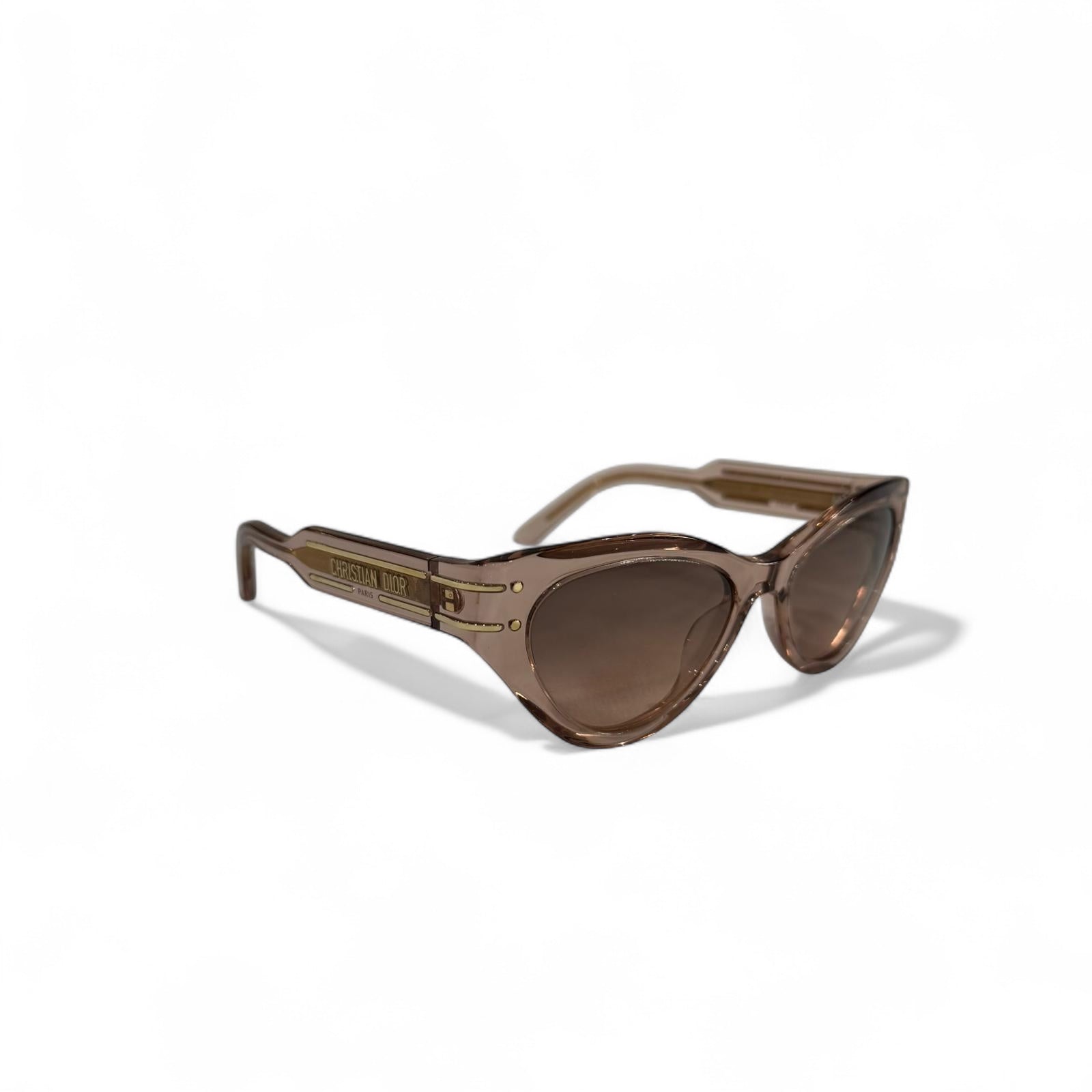 Dior - DiorSignature B71 sunglasses in transparent pink