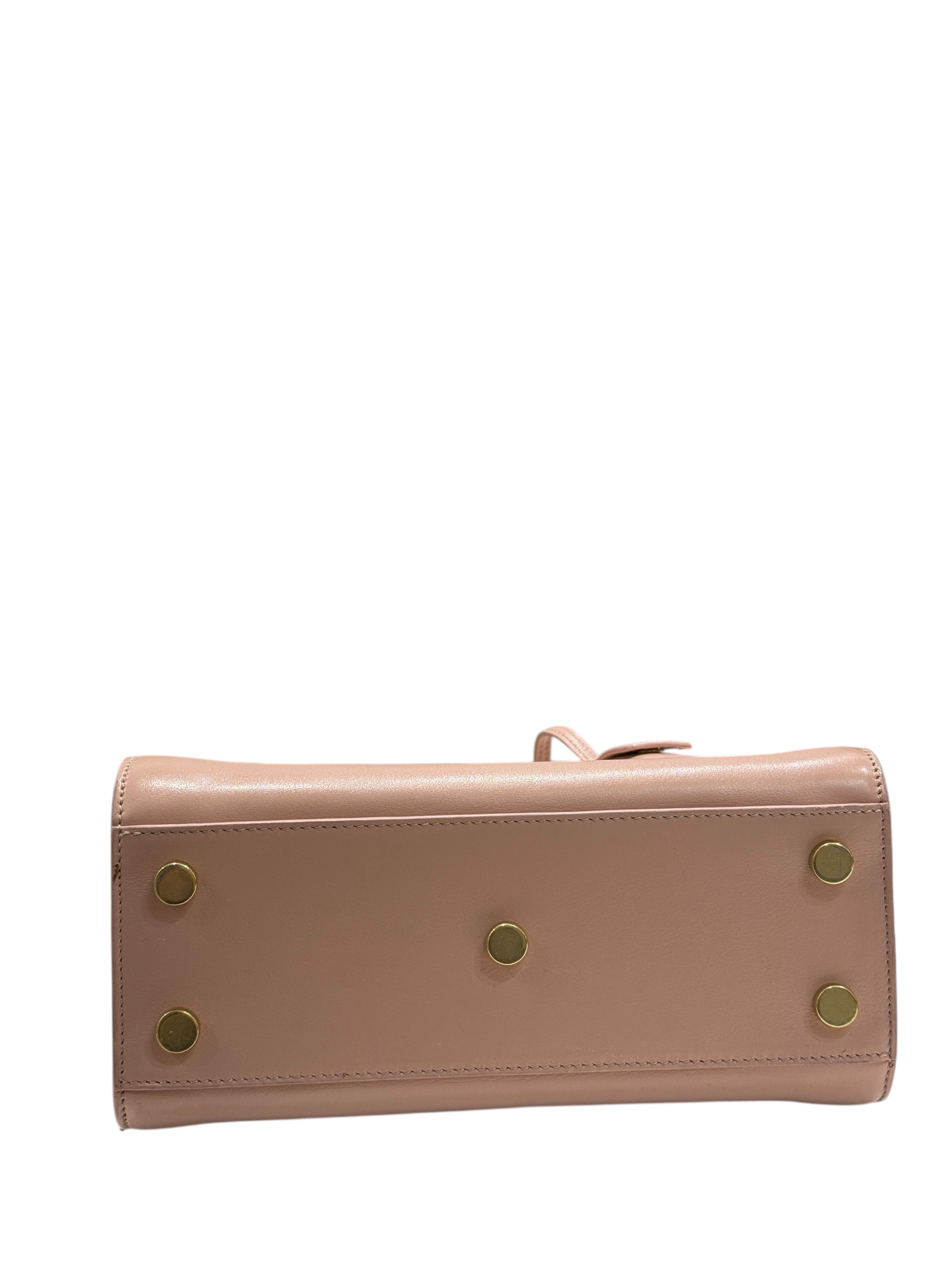 Saint Laurent - Sac de jour nano rose poudré