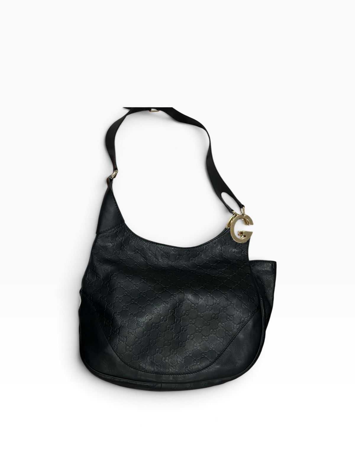 Gucci - Sac en cuir noir